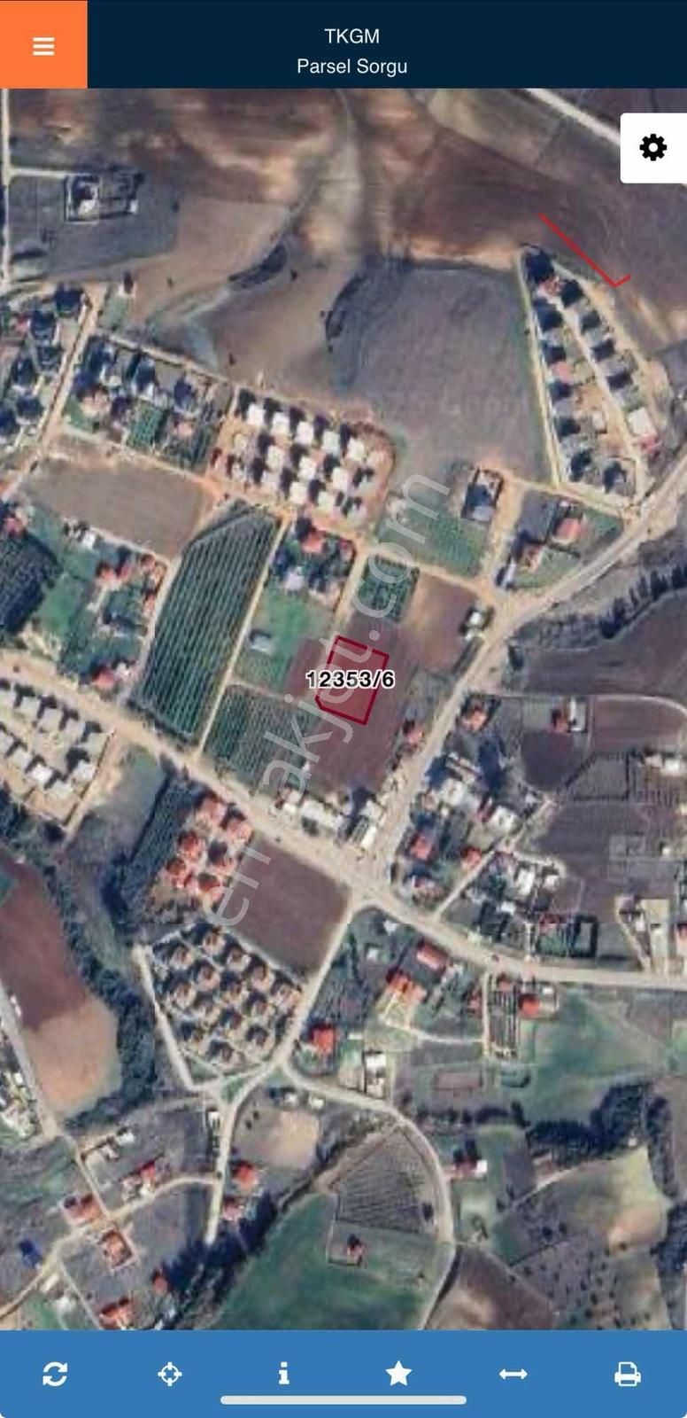 Bayramhacılı'da Villalar Bölgesinde Tek Tapu 2.400 M2 Arsa !!!!! - Görsel 4