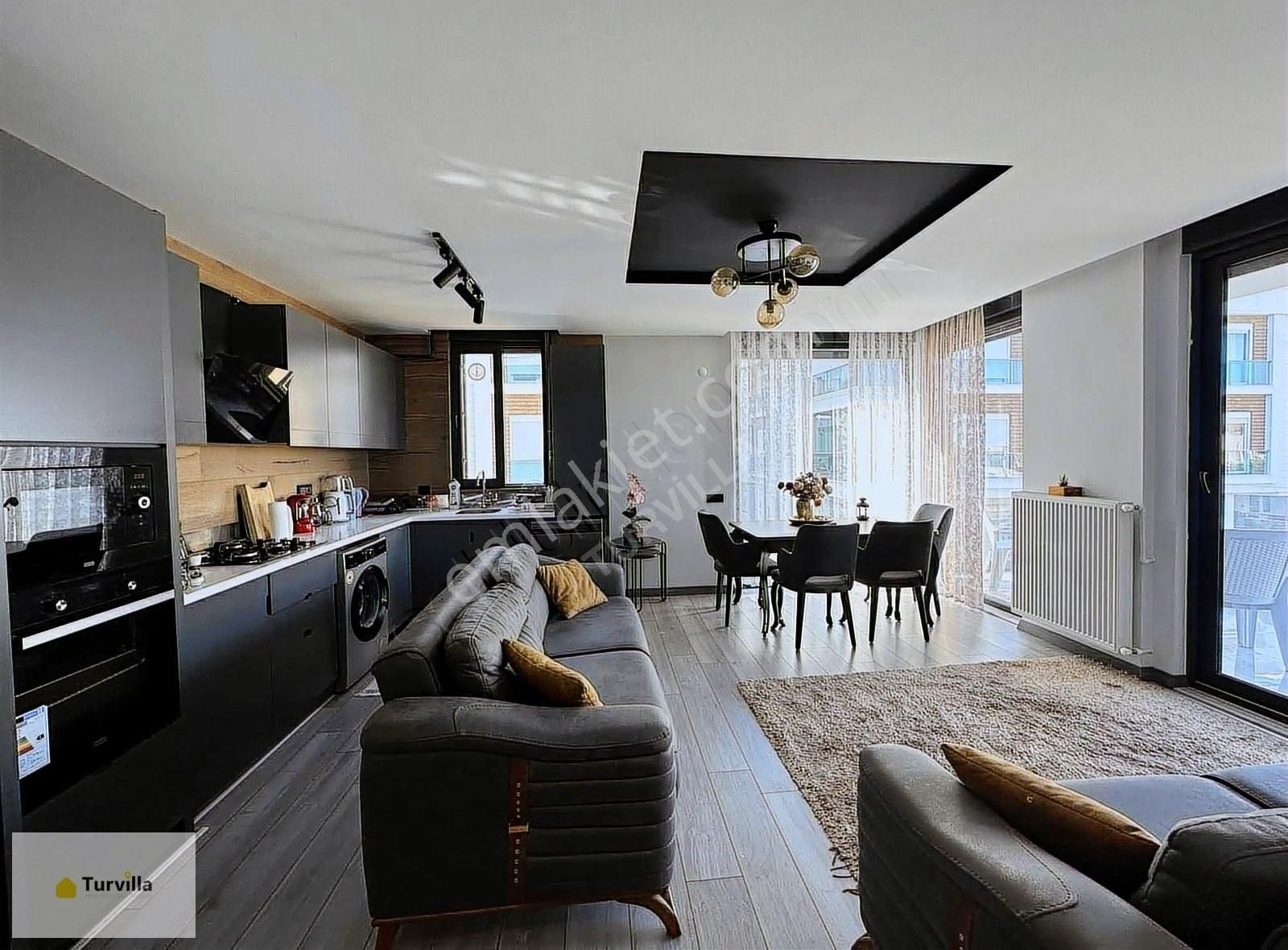 Turvilla'dan Konyaaltı Sarısu'da Lux Eşyalı 2+1 Kiralık Daire