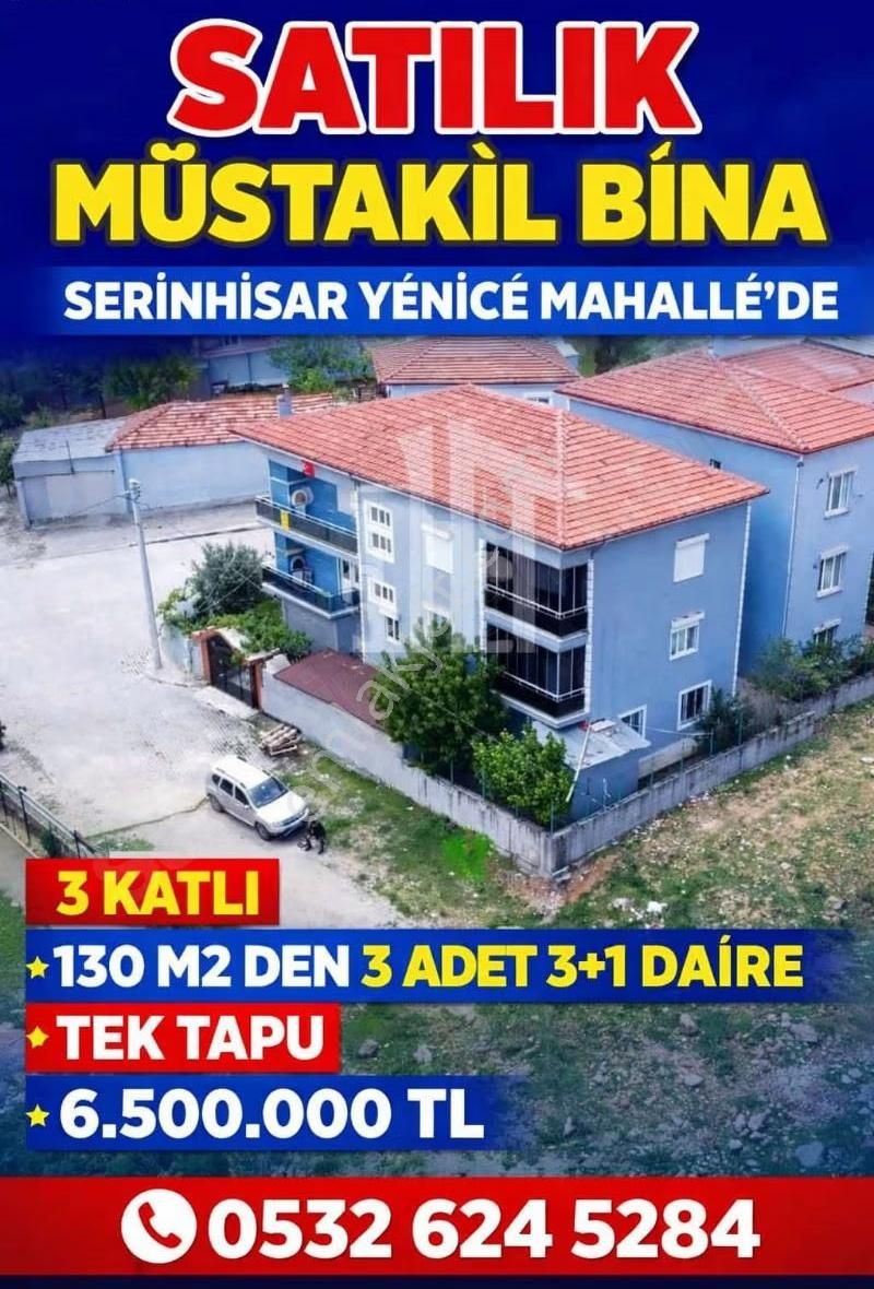 Serinhisar Da 350 Metrekare Arsa İçinde 3 Katlı Müstakil Bina - Görsel 5