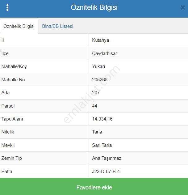 Kütahya Çavdarhisar Yukarı Köyünde 14.334 M² Tarla Satılıktır - Görsel 7