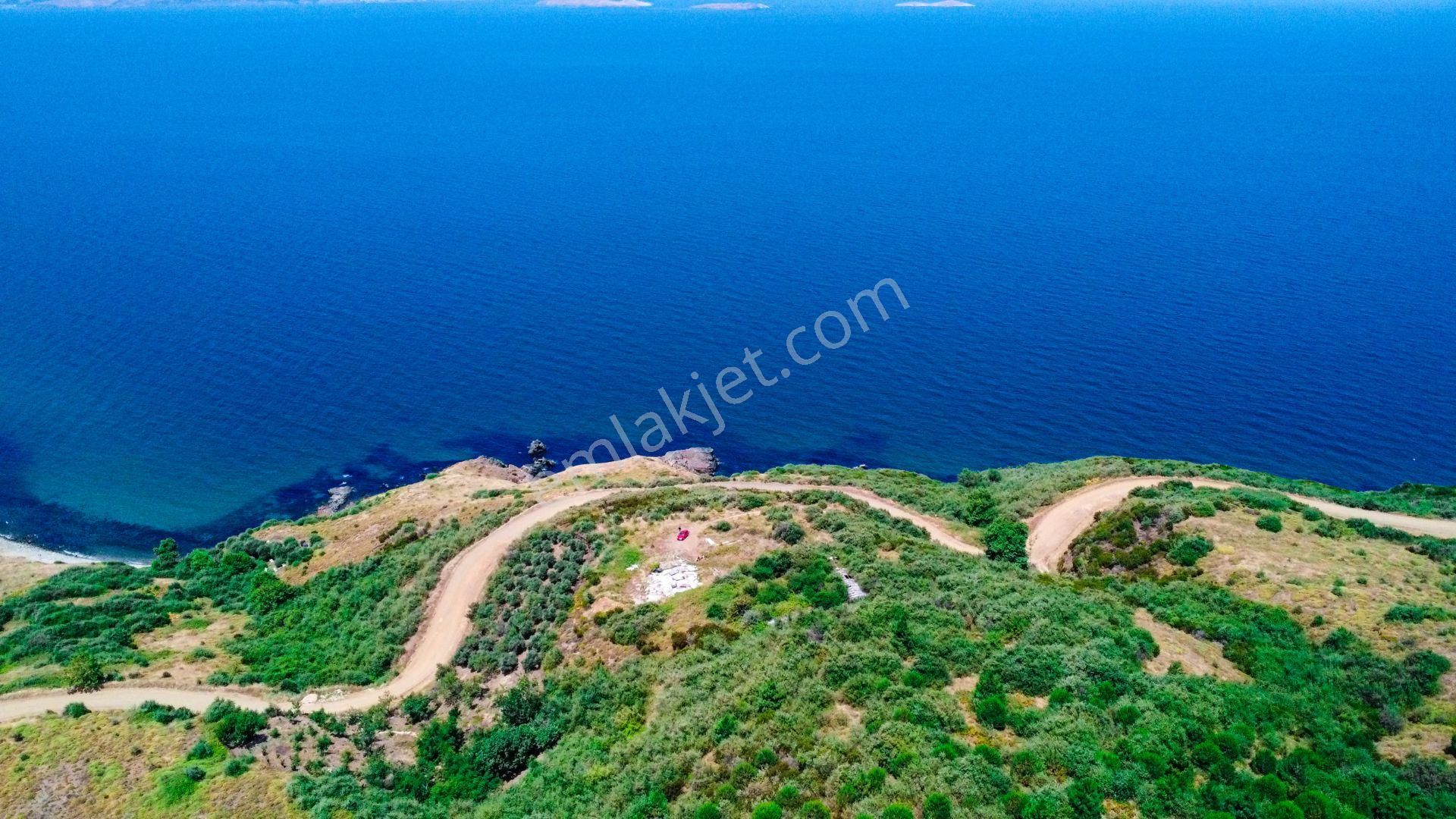 🟨⬛lıon Emlak'tan Bandırma Sahil Yenice Mahallesinde Deniz Manzaralı 3109 M² Satılık Arazi⬛🟨 - Görsel 2