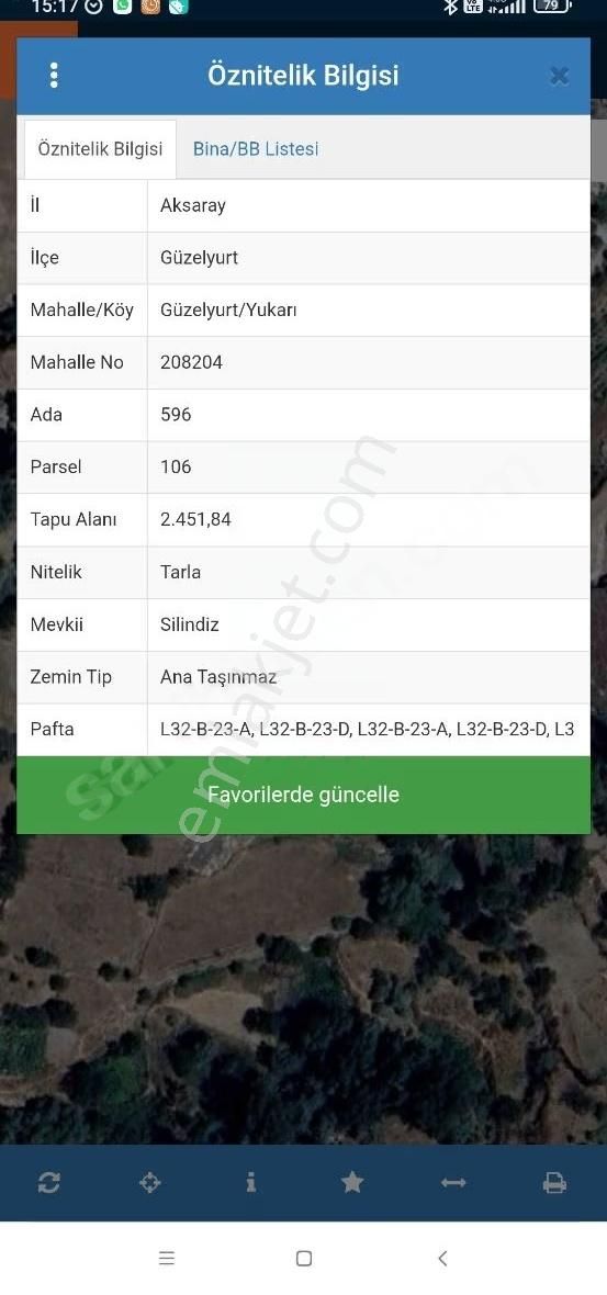 Aksaray Güzelyurt Acil Satılık Tarla Fiyat Düştü Fırsat Tarla - Görsel 5
