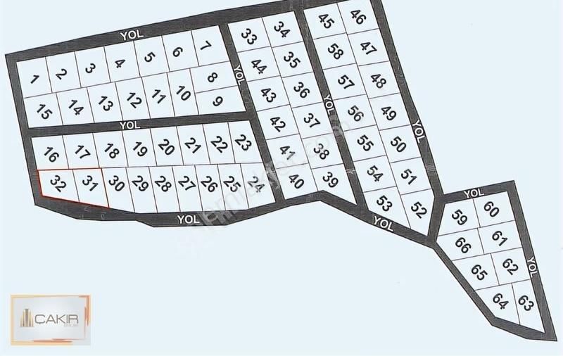 Tekirdağ Saray Kemalpaşa 400m2 Çaplı Satılık Tarla