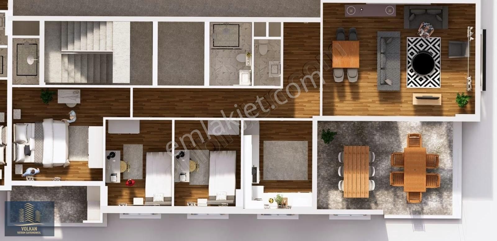 Akçaabat Söğütlü Mahallesinde Sıfır Projeden Satış Başlamıştır - Görsel 14