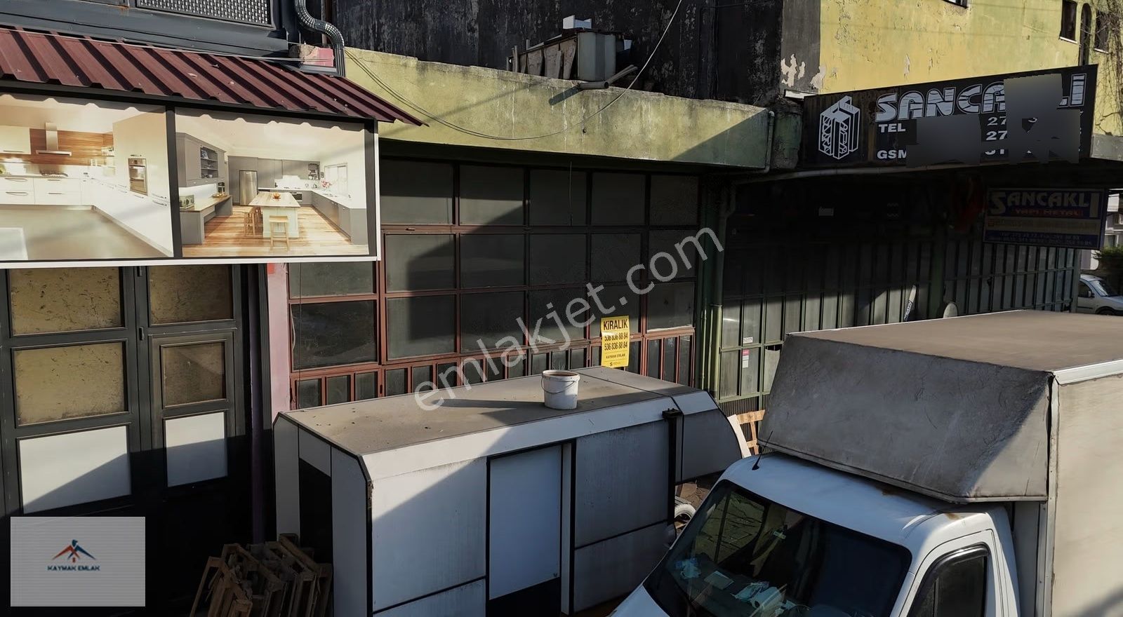 Kaymak Emlaktan Günay Mobilyacılar Sanayisinde Kiralık Dükkan - Görsel 2