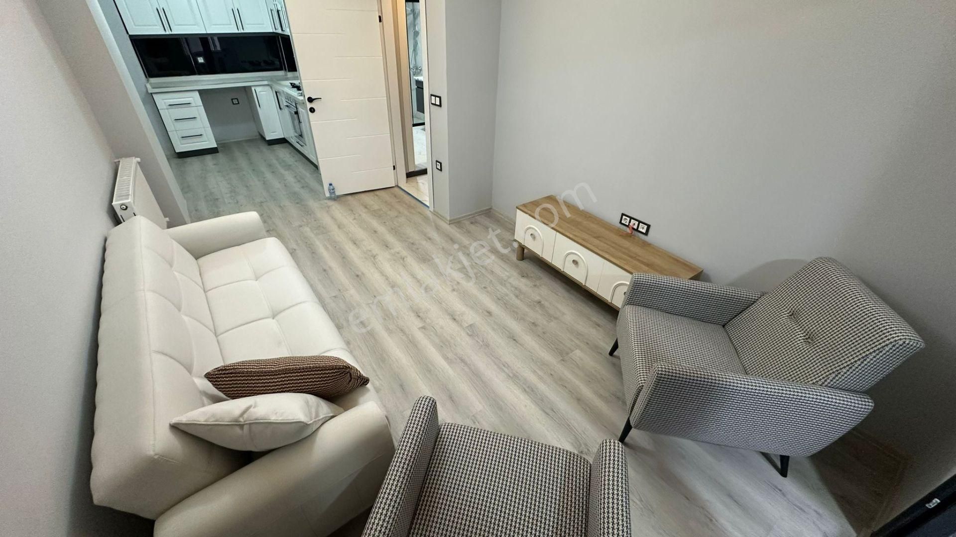 Parstan Tuzcumuratta Sıfır Eşyalı Doğalgazlı Asansörlü Lüks 1+1 - Görsel 23