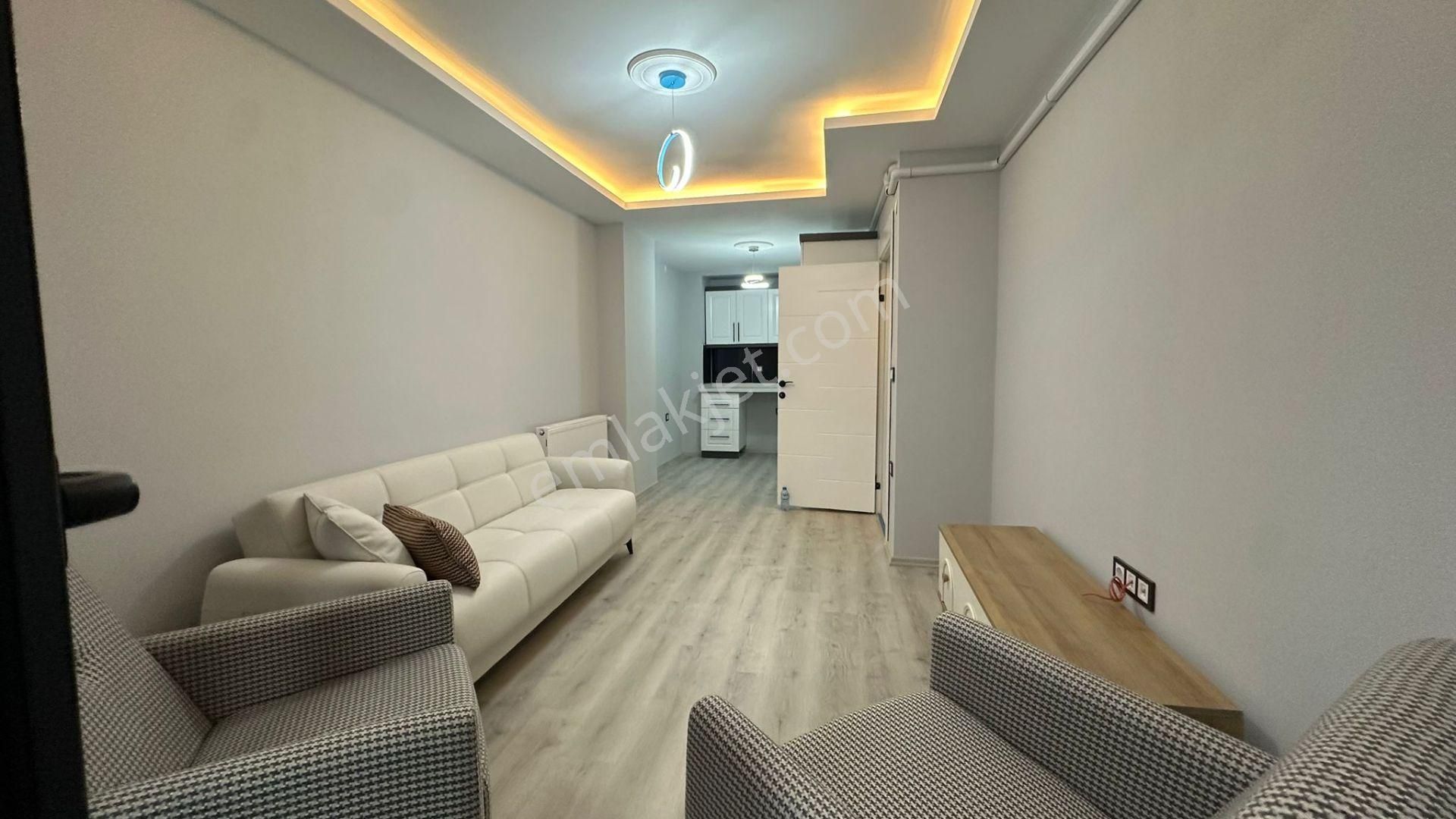 Parstan Tuzcumuratta Sıfır Eşyalı Doğalgazlı Asansörlü Lüks 1+1 - Görsel 27