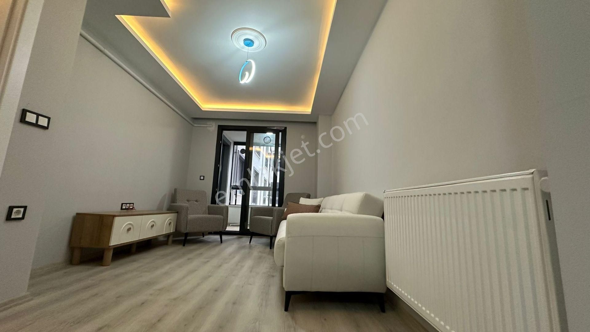 Parstan Tuzcumuratta Sıfır Eşyalı Doğalgazlı Asansörlü Lüks 1+1 - Görsel 25