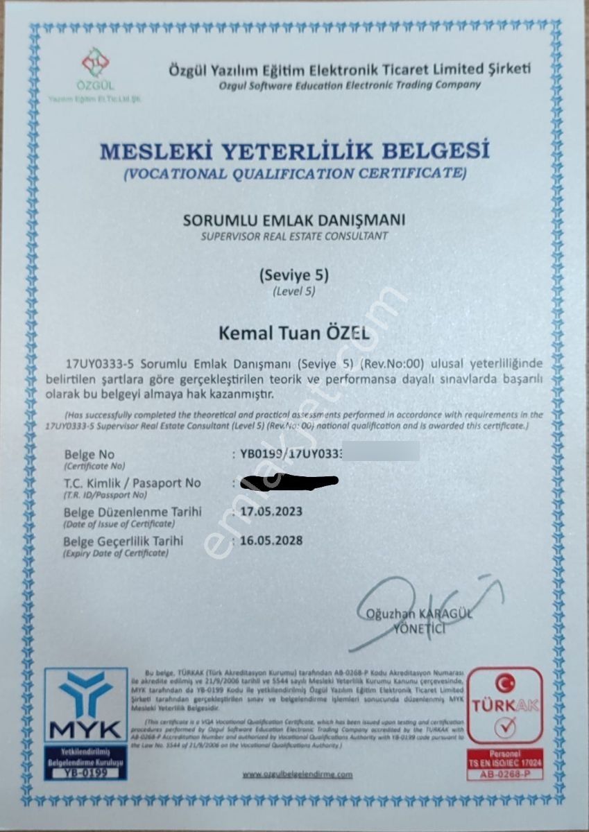 Serbest Bölgeye Yeni Enerji Sahasına Sıfır Çift Tarafı Yol Tarla - Görsel 3