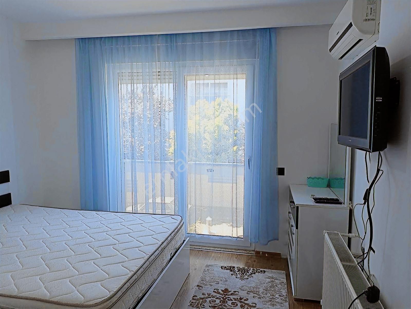 Hurma'da Site İçinde Kiralık 2+1 D.gazlı Havuzlu Full Eşyalı - Görsel 26