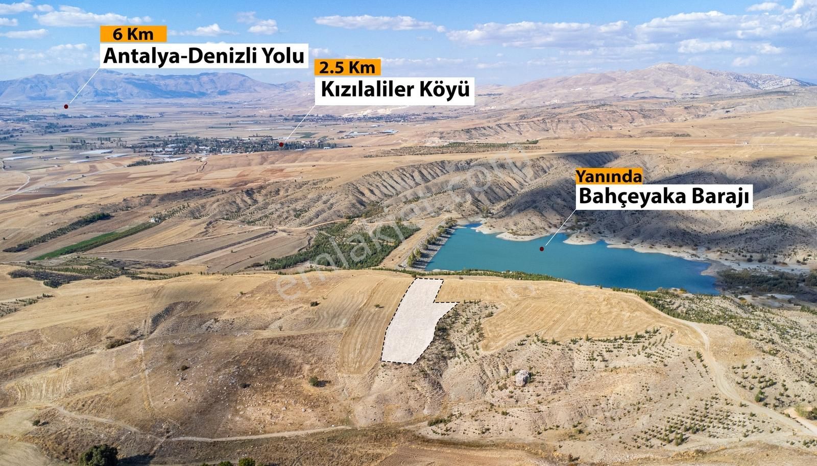 Antalya Korkuteli Bahçeyaka Amahallesi Satılık Tarla - Görsel 10