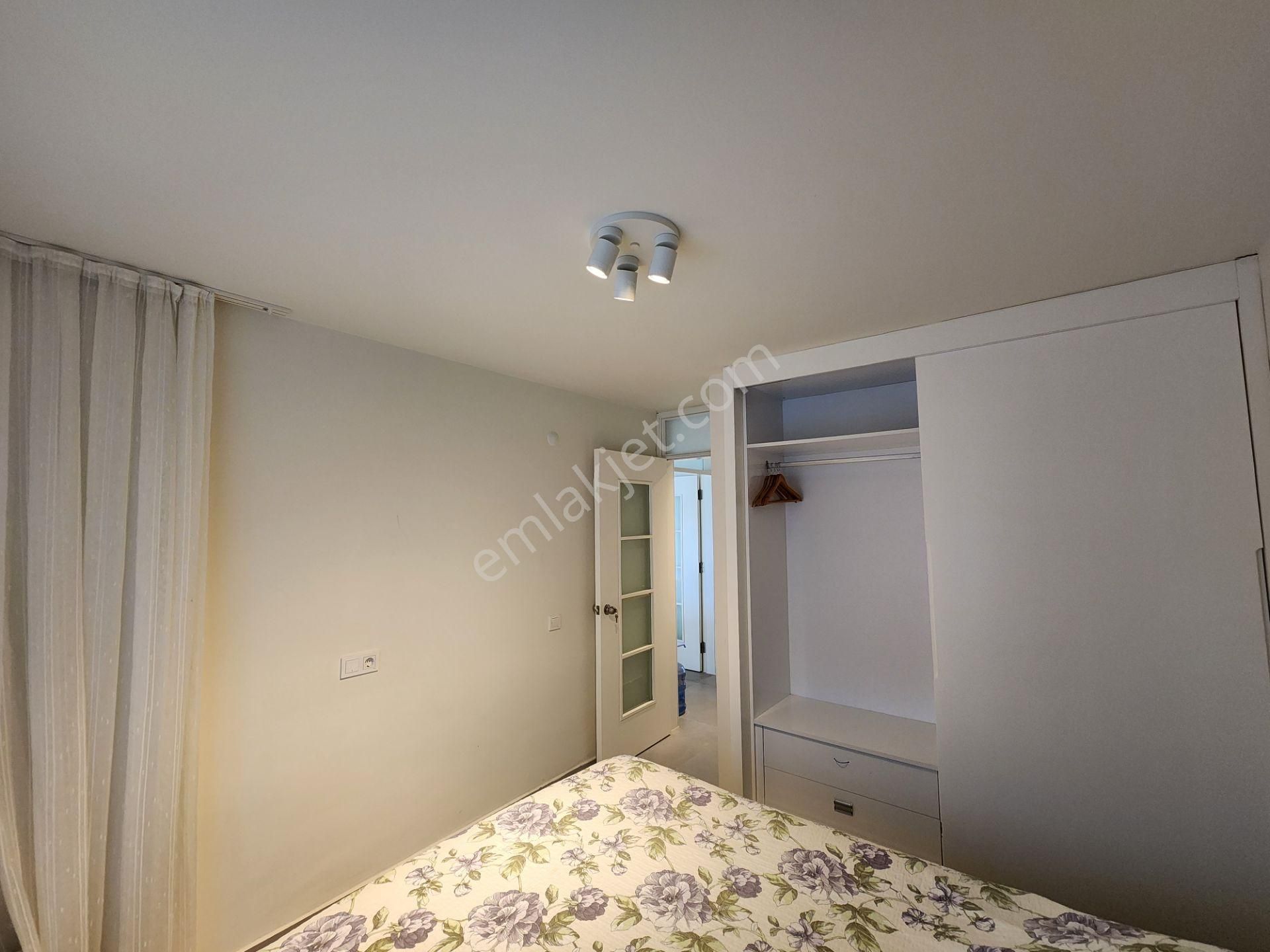 Kemer'de Denize Sıfır Sitede 2+1 Şık Eşyalı Kiralık Bahçe Katı Daire - Görsel 10