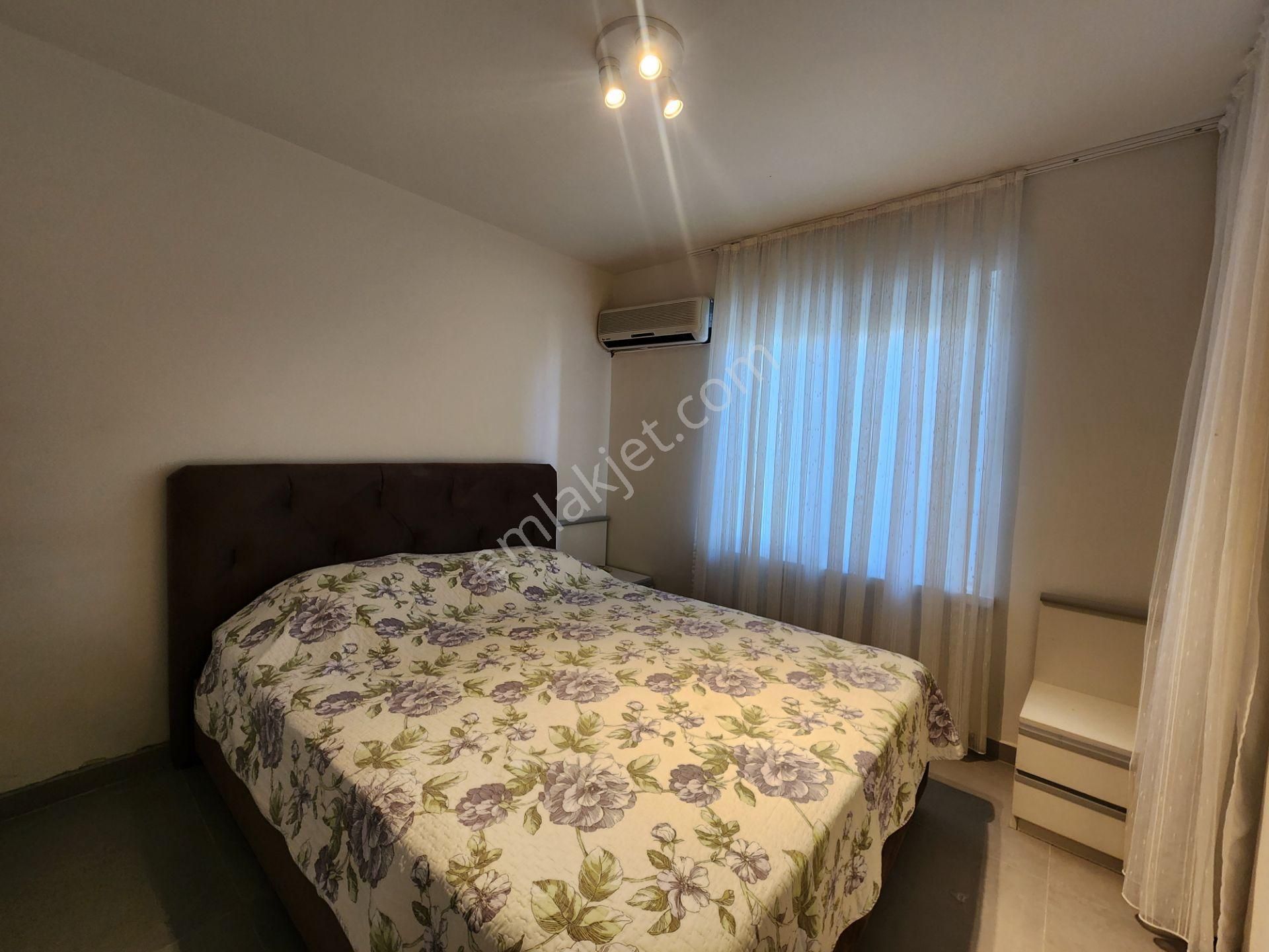 Kemer'de Denize Sıfır Sitede 2+1 Şık Eşyalı Kiralık Bahçe Katı Daire - Görsel 8