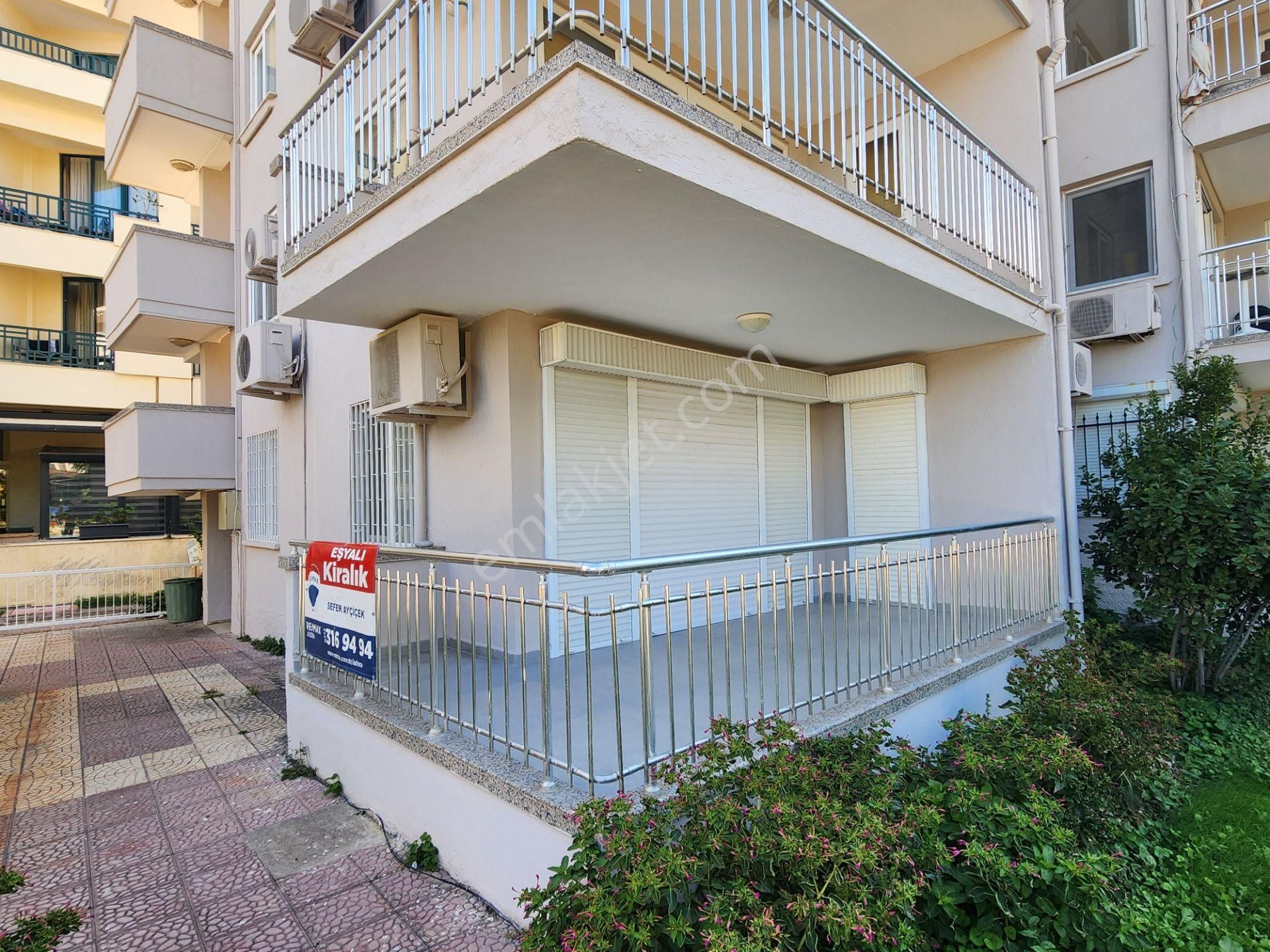 Kemer'de Denize Sıfır Sitede 2+1 Şık Eşyalı Kiralık Bahçe Katı Daire - Görsel 25