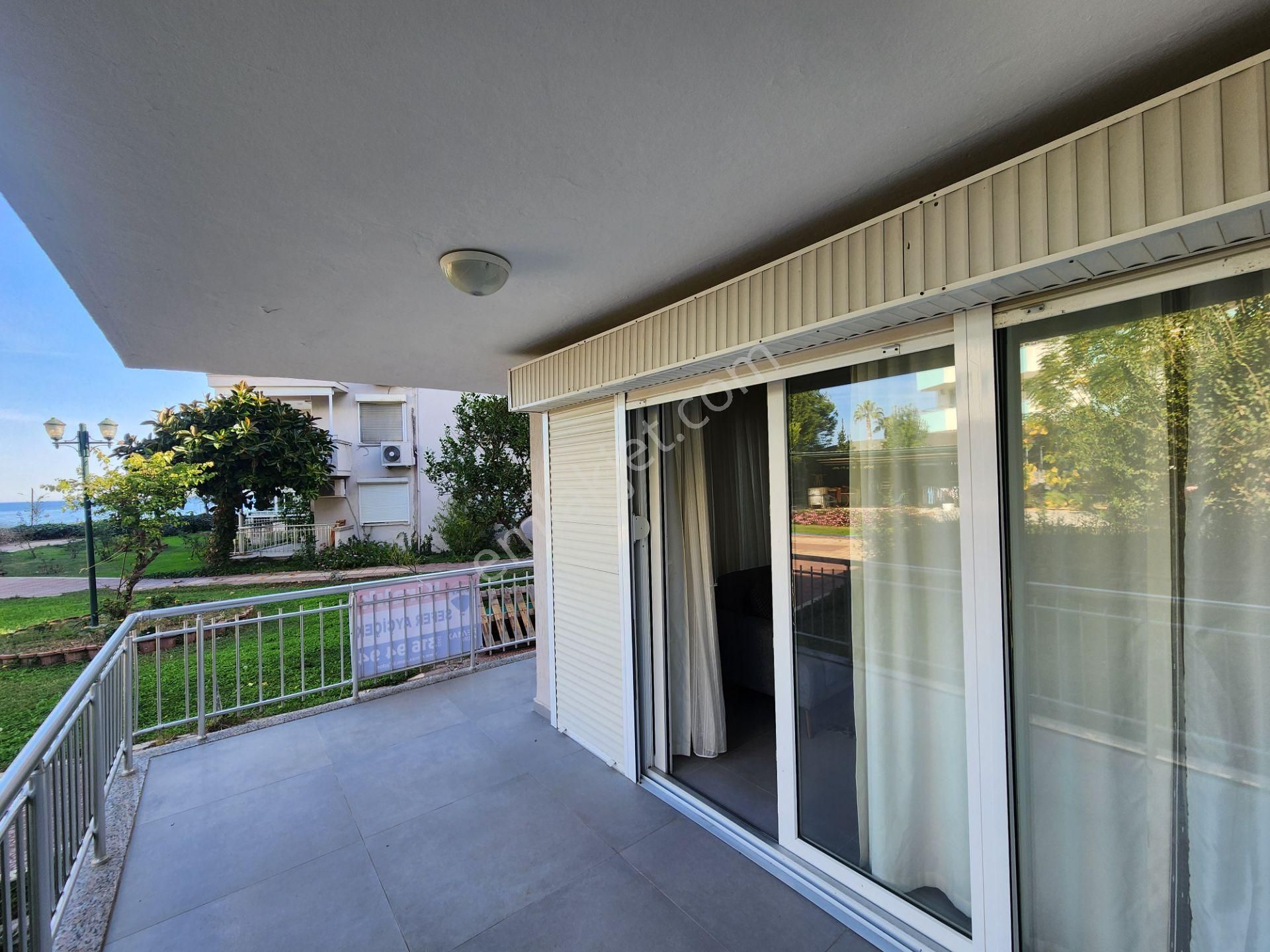 Kemer'de Denize Sıfır Sitede 2+1 Şık Eşyalı Kiralık Bahçe Katı Daire - Görsel 24