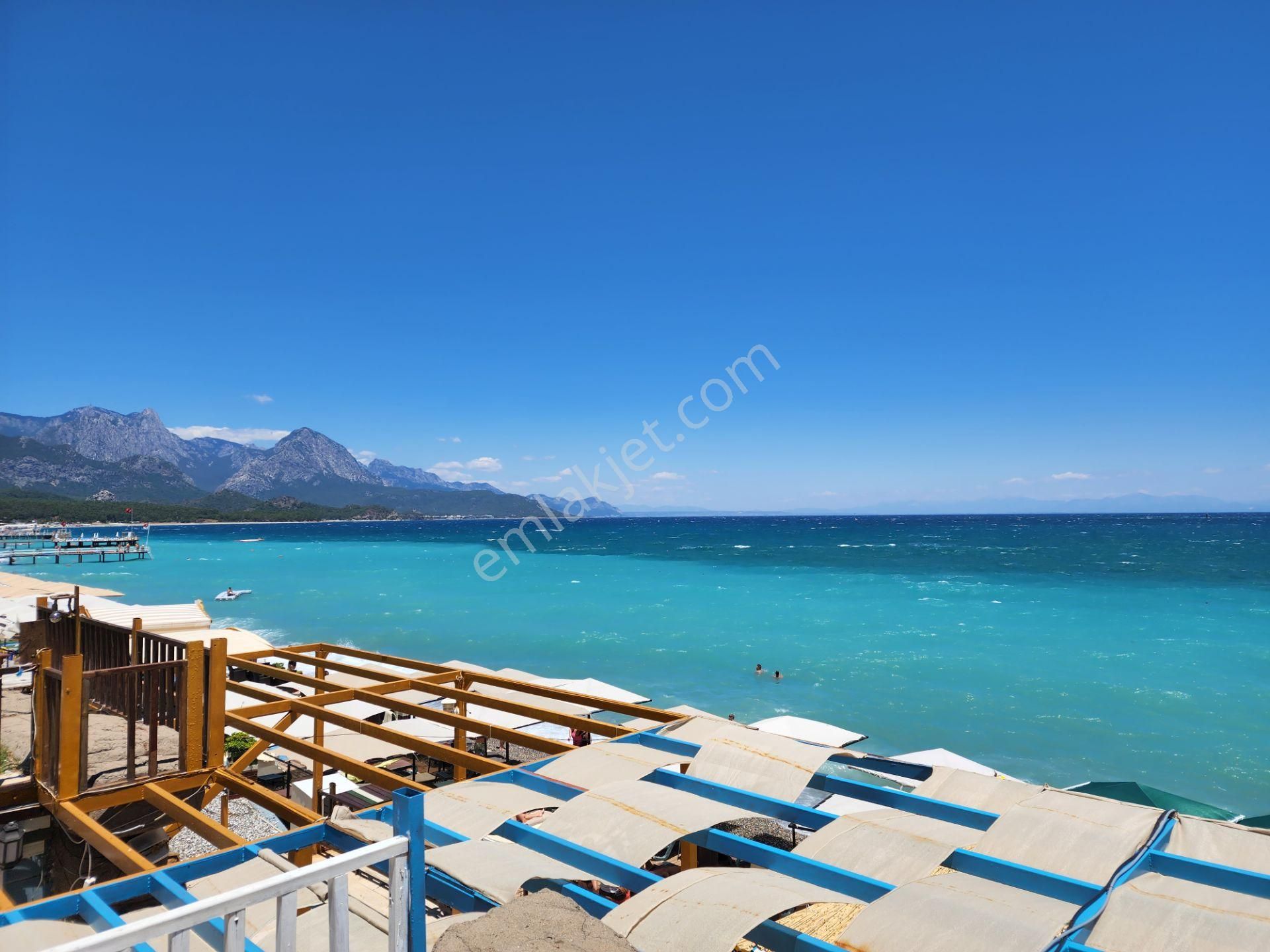 Kemer'de Denize Sıfır Sitede 2+1 Şık Eşyalı Kiralık Bahçe Katı Daire - Görsel 28