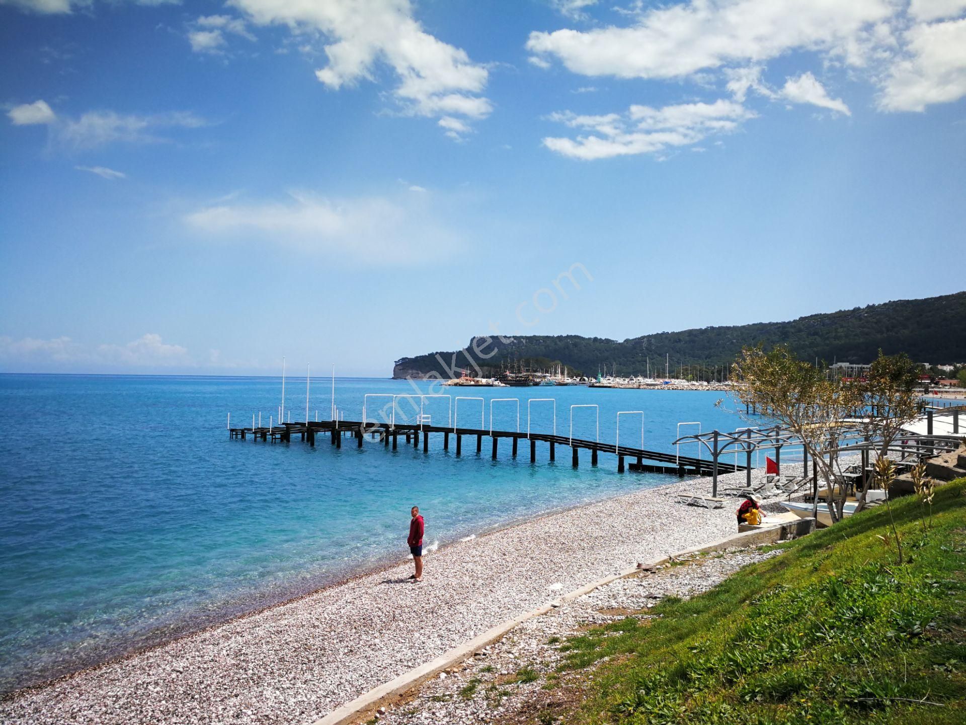 Kemer'de Denize Sıfır Sitede 2+1 Şık Eşyalı Kiralık Bahçe Katı Daire - Görsel 5