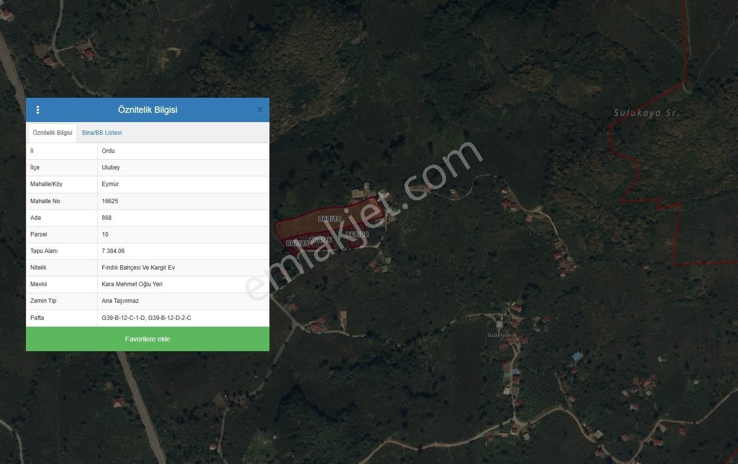 Safir Gm Den Ulubey Eymür'de Satılık Parseller - Görsel 9