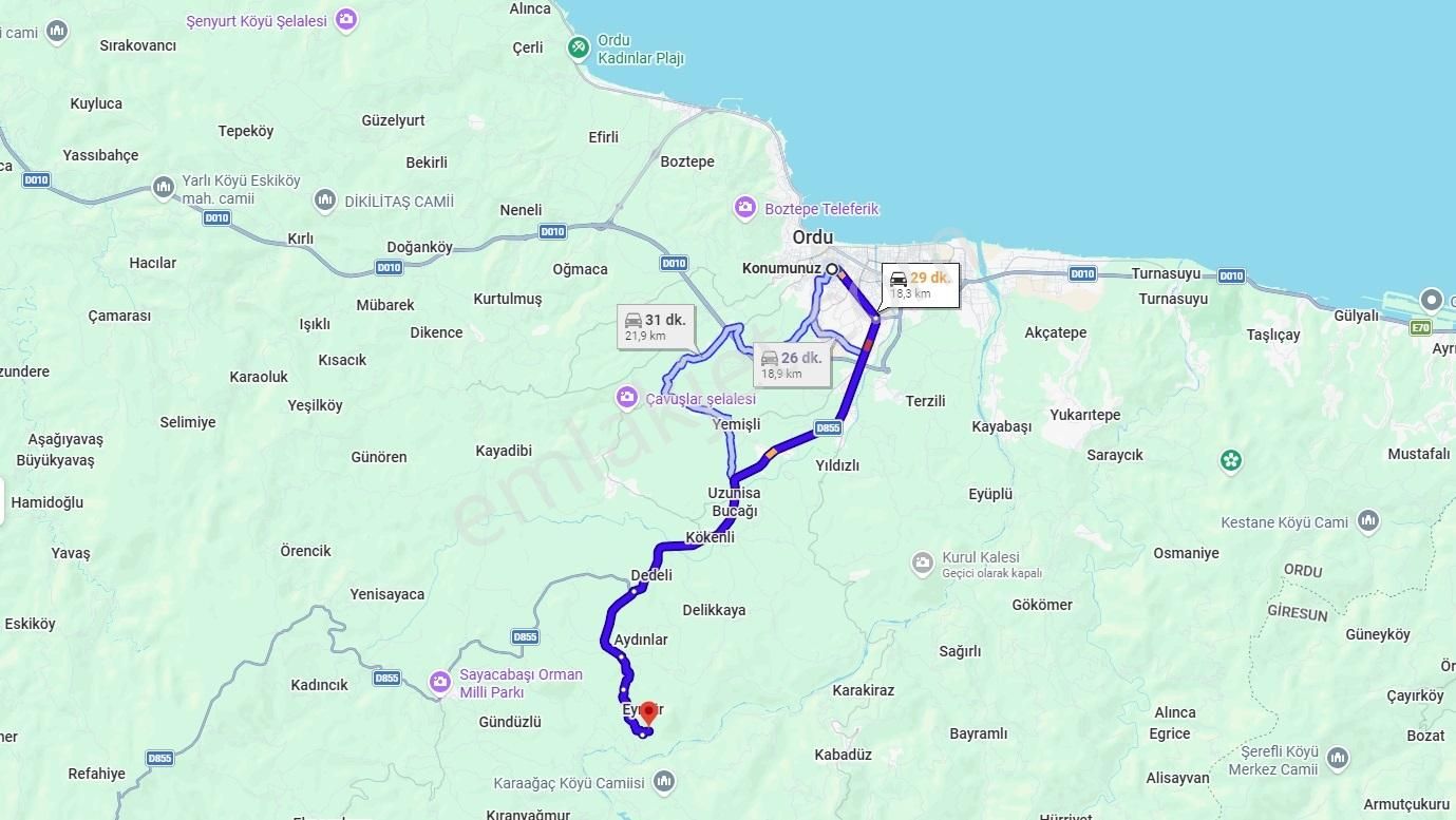 Safir Gm Den Ulubey Eymür'de Satılık Parseller - Görsel 8