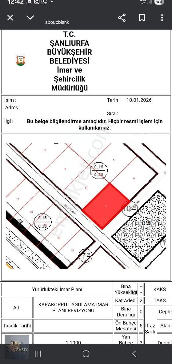 Evseç Gayrimenkulden Muhteşem Konumda Villa İmarlı 2 Adet Arsa - Görsel 3