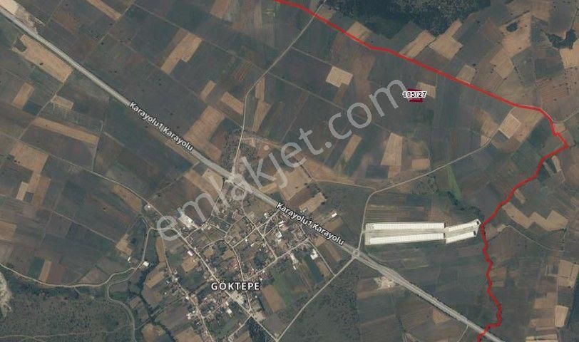 Çanakkale Biga Göktepe Köyünde Satılık 3191 M2 Tarla - Görsel 13