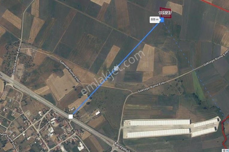 Çanakkale Biga Göktepe Köyünde Satılık 3191 M2 Tarla - Görsel 11