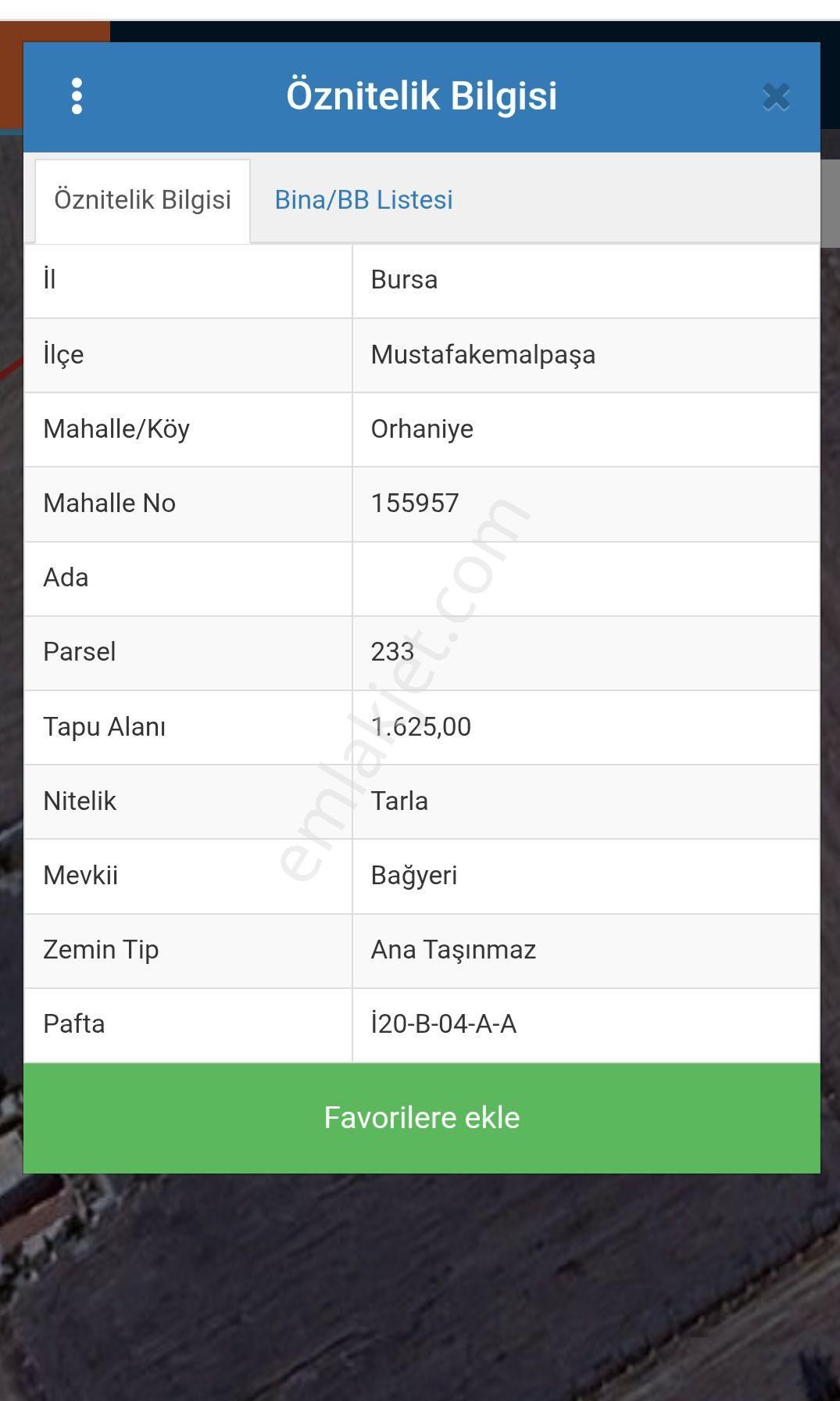 Satılık Tarla - Görsel 3