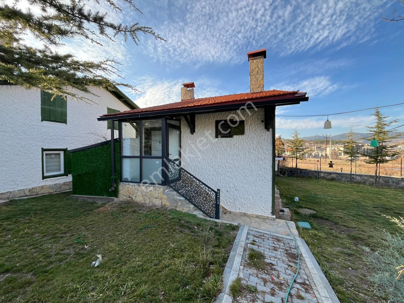 Myg'den Çamlıdere'de Site'de Full Yapılı Villa Kombili Masrafsız - Görsel 7