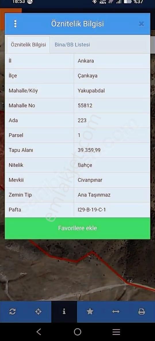 Yakupabdal Da Satılık Bahçe Hissesi Civanpınar Mevkinde...