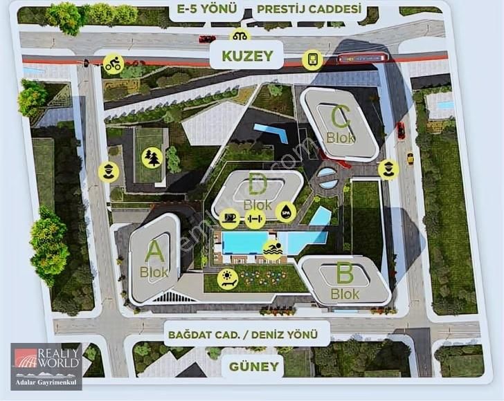 Uplife Kadıköy Projesinde Yüksek Kat Prestij Caddesi 1+1 - Görsel 7