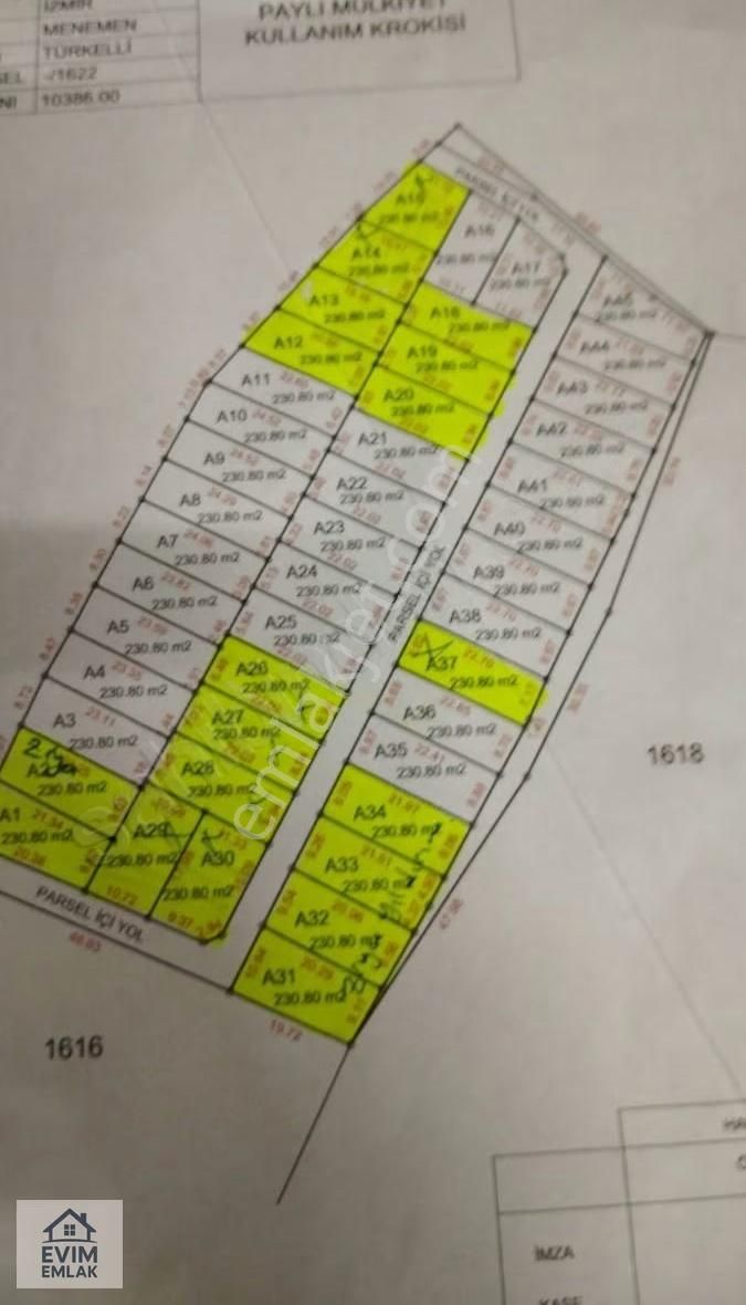 Menemen Türkellide İmar Sınırında, Asfalta Cepheli - Görsel 2