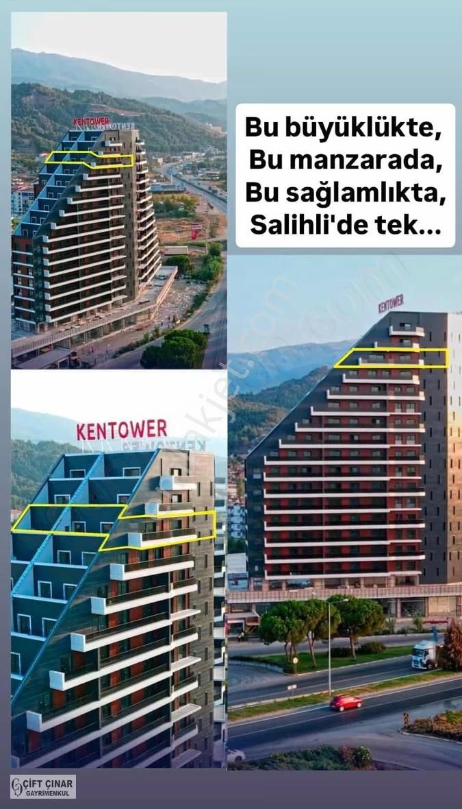 Manisa Salihli Kentower Residenceta Eşsiz Manzaralı, Lüks Daire