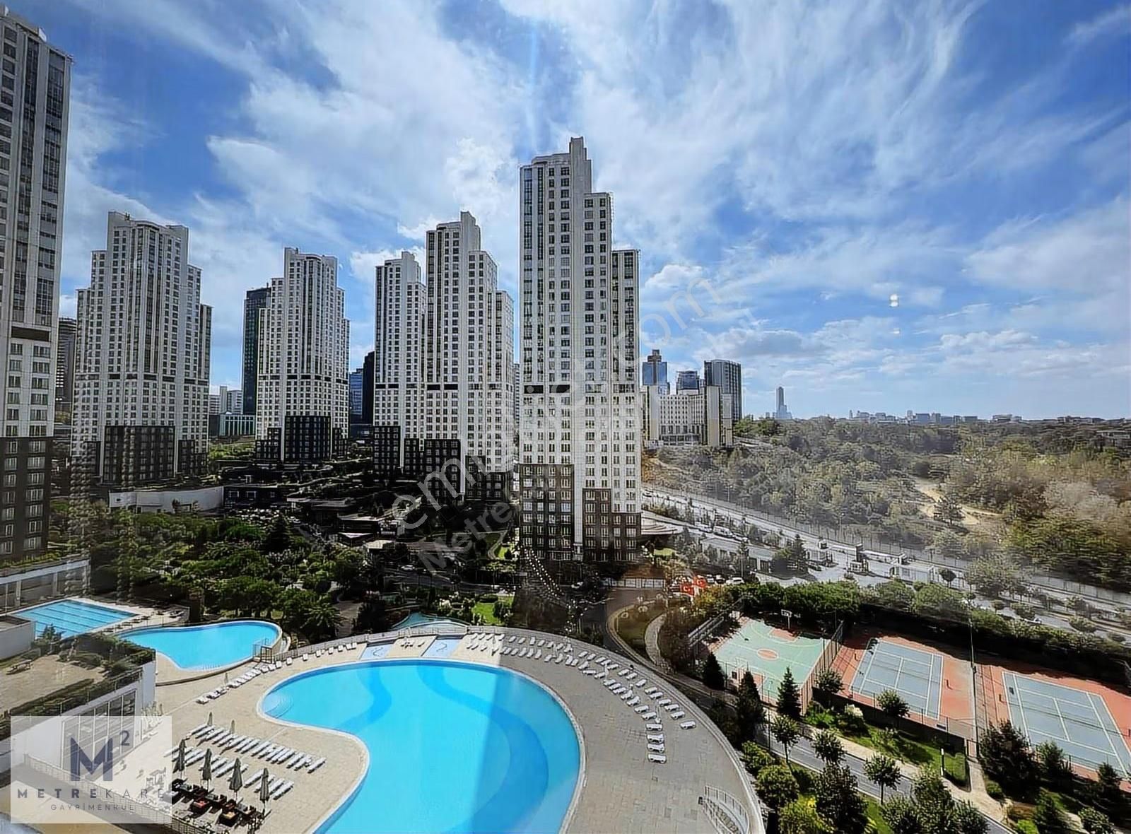 Maslak Mashattan 4+1 Boş Kiralık Alçak Kat Camlar Açılır - Görsel 24