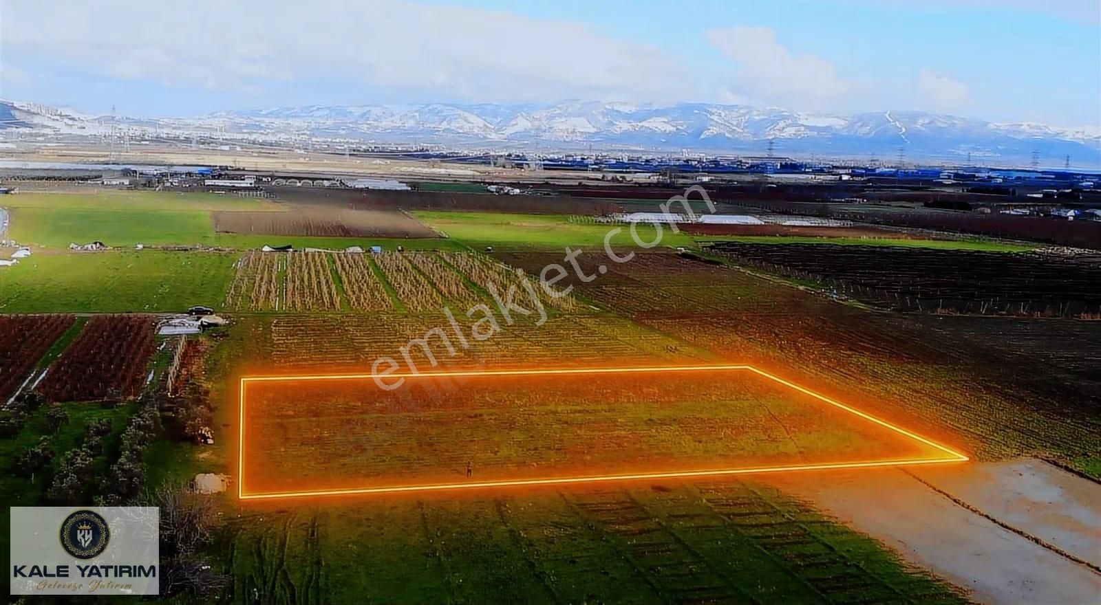 Kale Yatırımdan Çeltikçide Satılık 4.275m² Kurulu Kayısı Bahçesi - Görsel 10