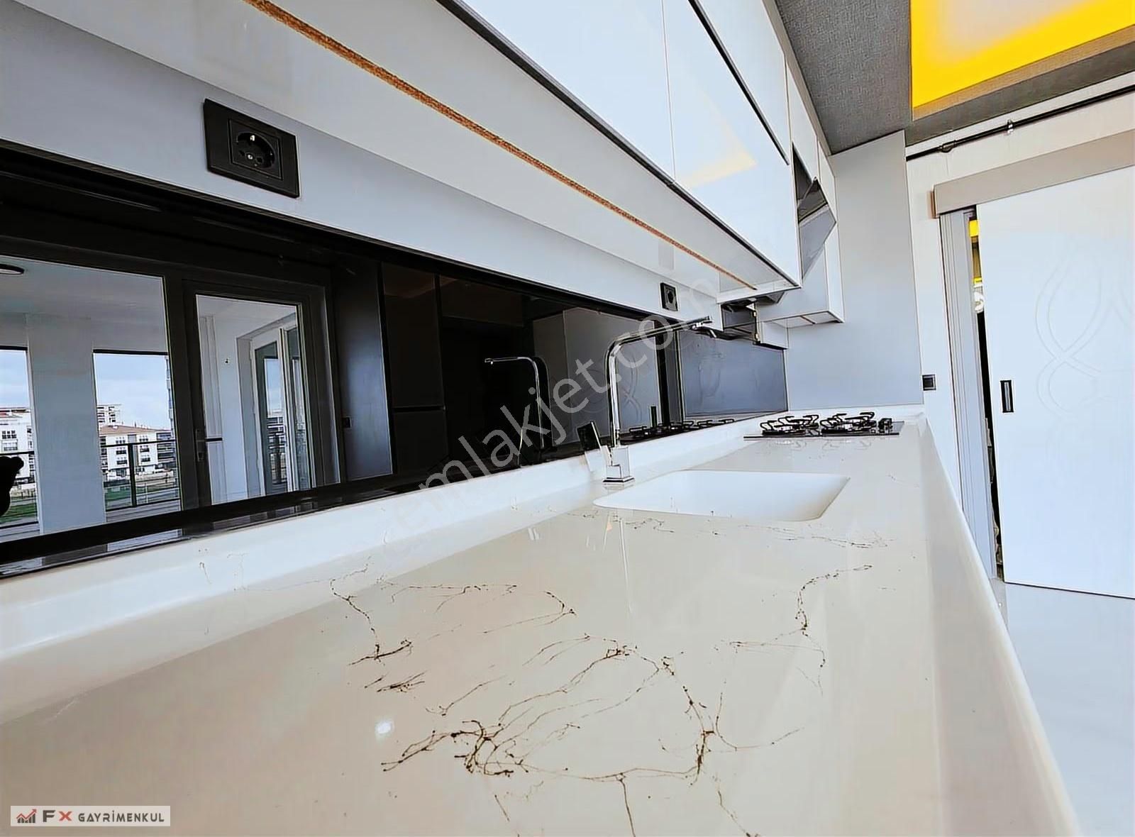 Fx'den Sitede 3+1 Sıfır Oturuma Hazır Merkezi Sistemli Daire - Görsel 7