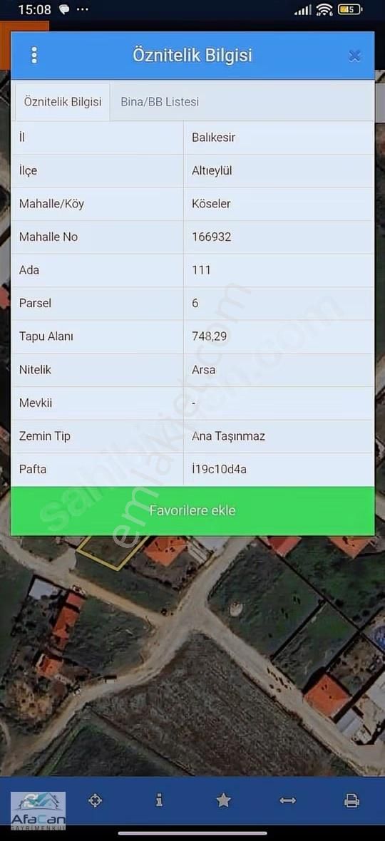 Köseler Köyünde Şehire 5 Dk Mesafede 748 M2 Fırsat İmarlı Arsa!! - Görsel 6