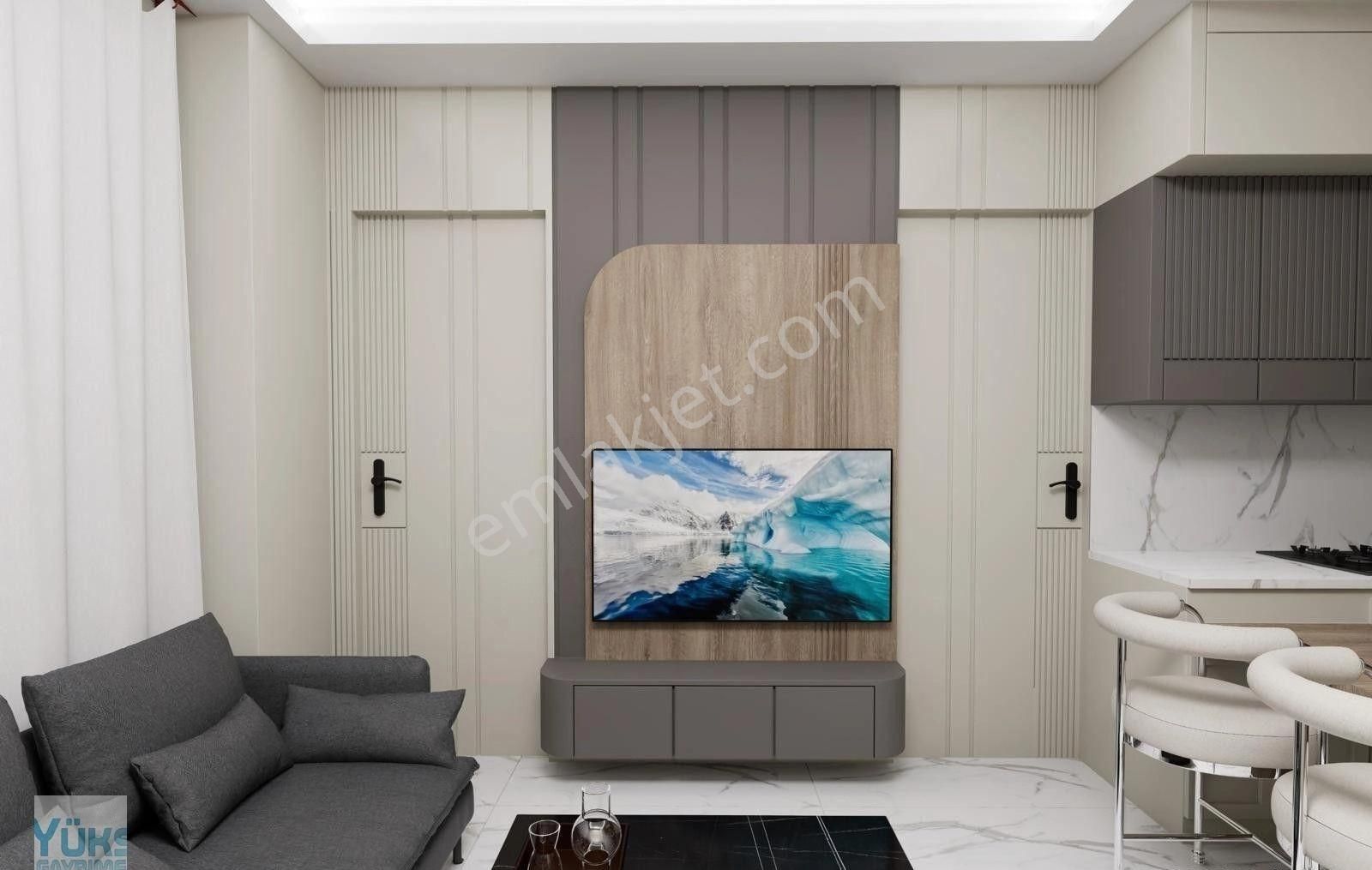 Denizli Karahasanlıda 2+1 Lansmana Özel Hastaneye Yakın Ada Mutfaklı Satılık Lüks Suit Daireler - Görsel 9