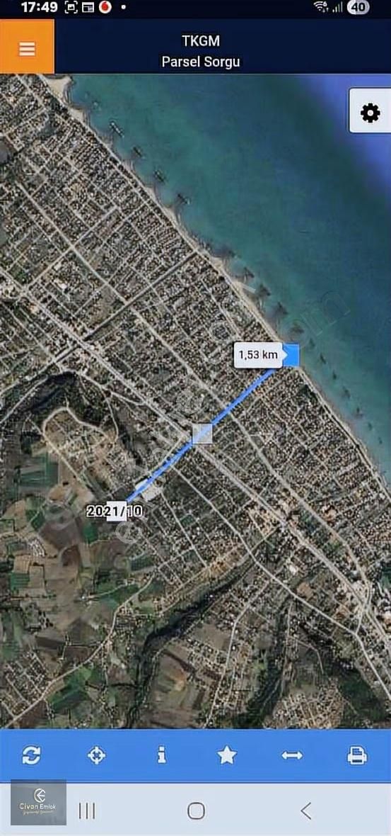 Civandan, Çatalçamda Daire Takaslı 340 M2 Arsa - Görsel 8