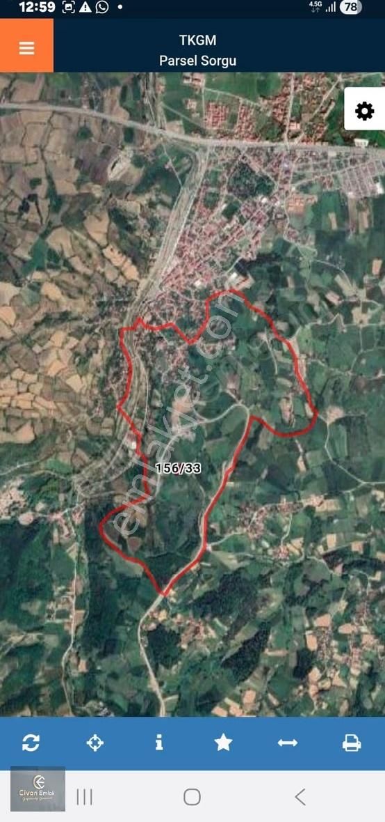 Civan Dan Alaçam Çeşme Mh.de Acil Satılık Arsa - Görsel 2