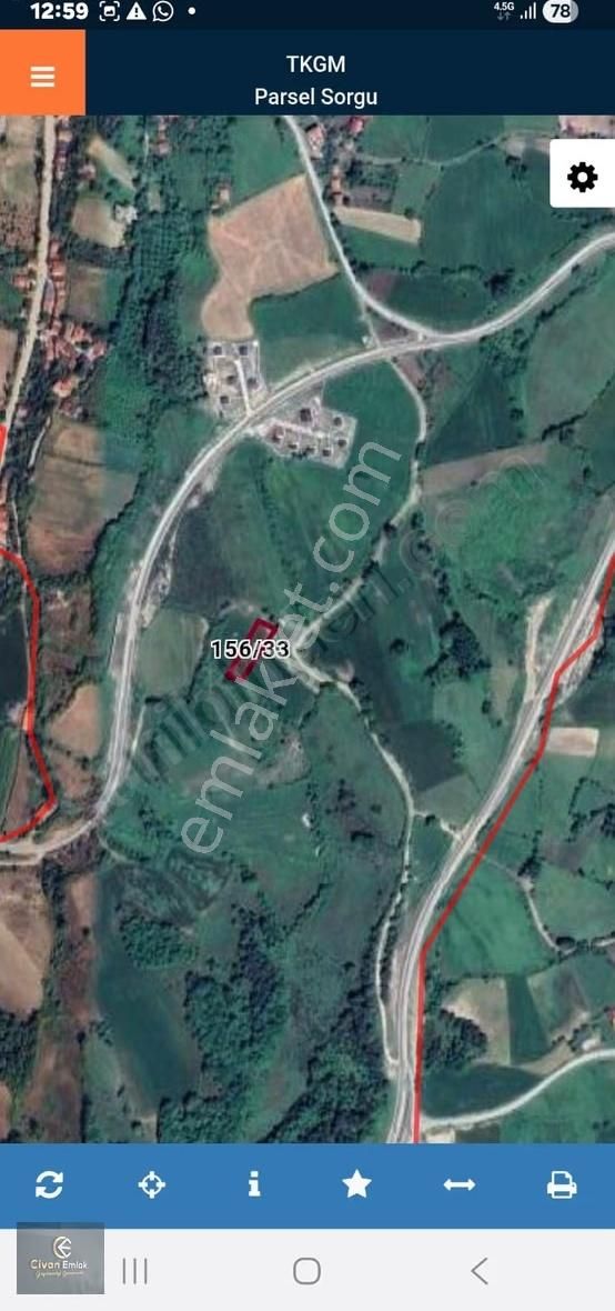 Civan Dan Alaçam Çeşme Mh.de Acil Satılık Arsa