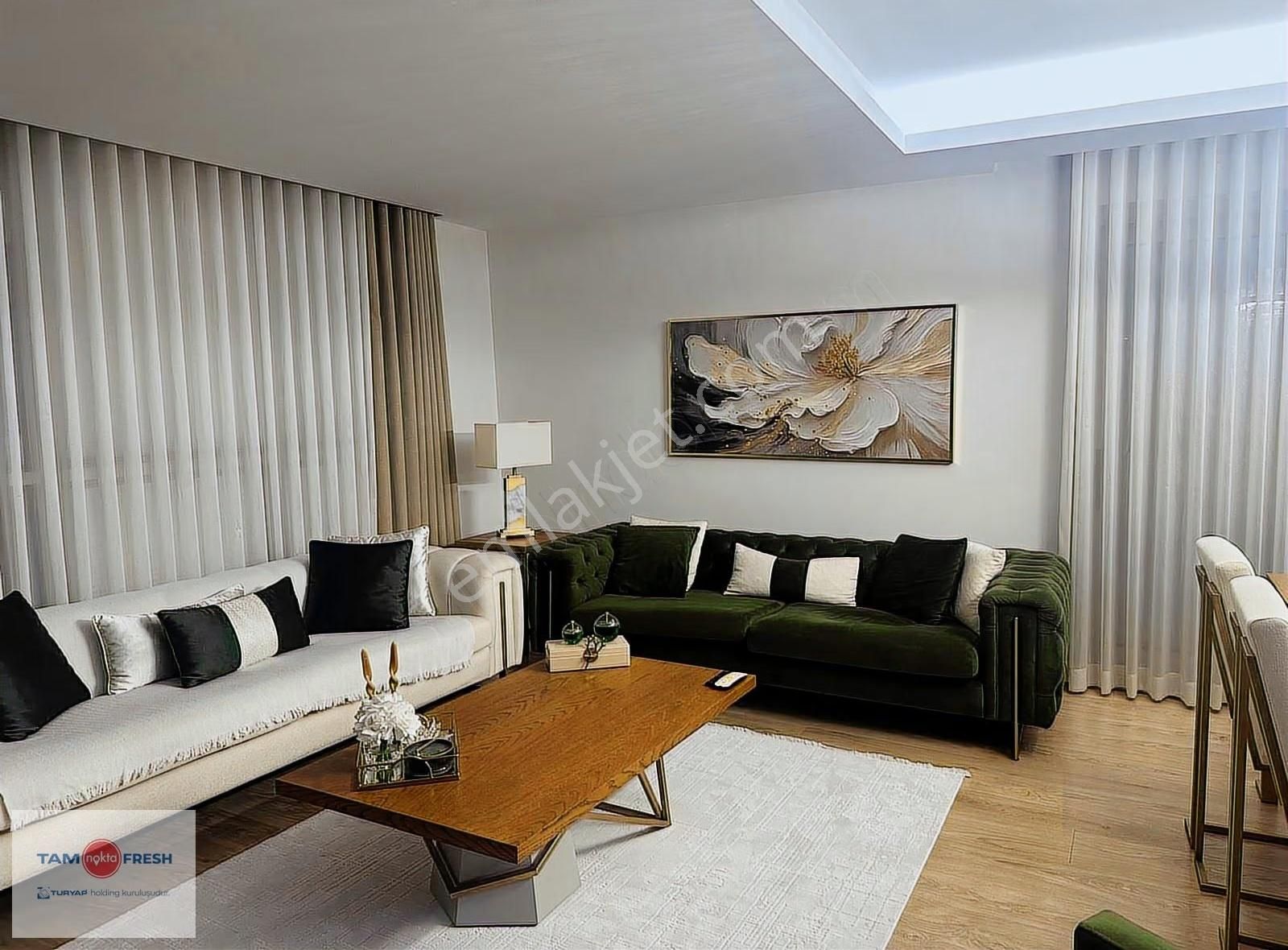 Karşıyaka Aypark Residence'ta Özel Mimari Tasarımı En Geniş 3+1 - Görsel 2