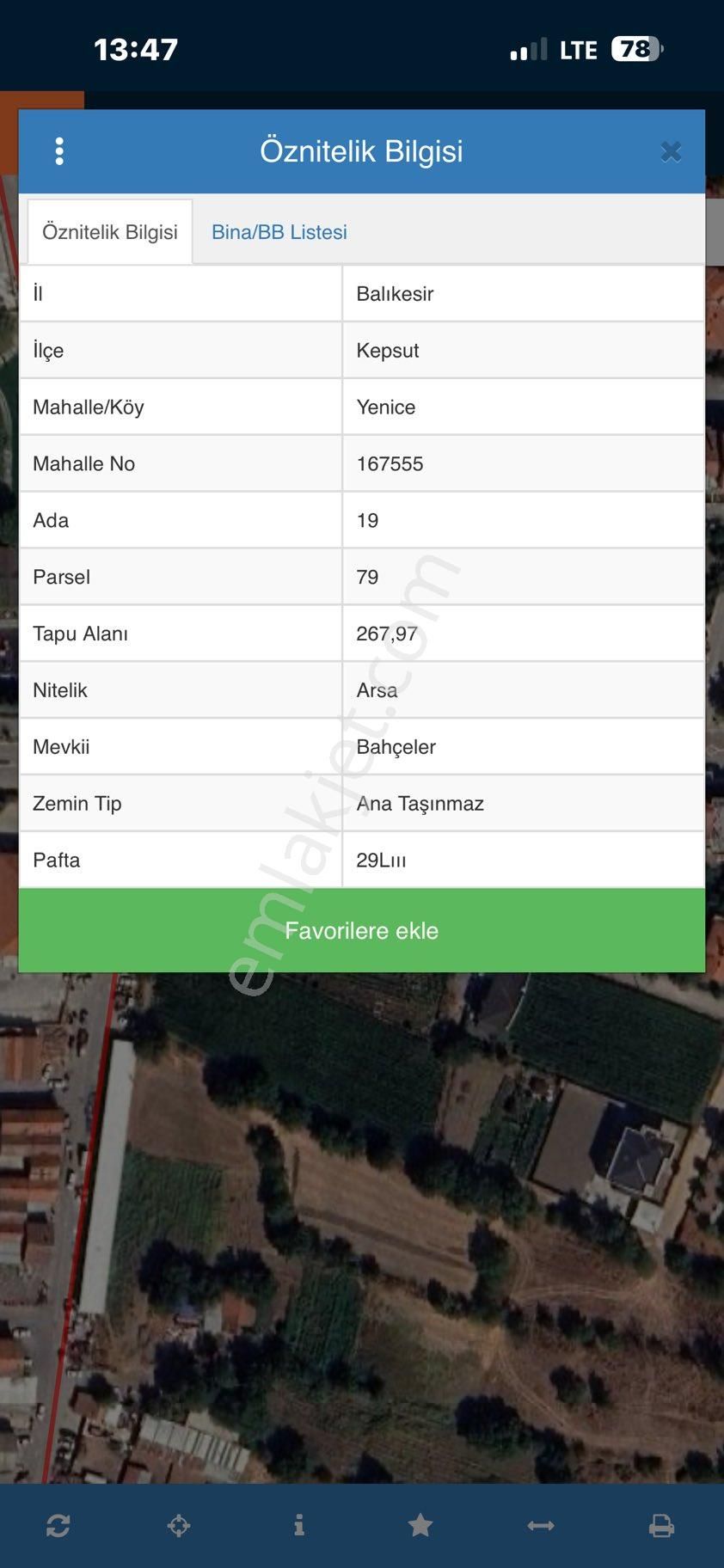 Kepsut Merkez Ana Cd Üzeri Ticari + Konut Arsa - Görsel 3