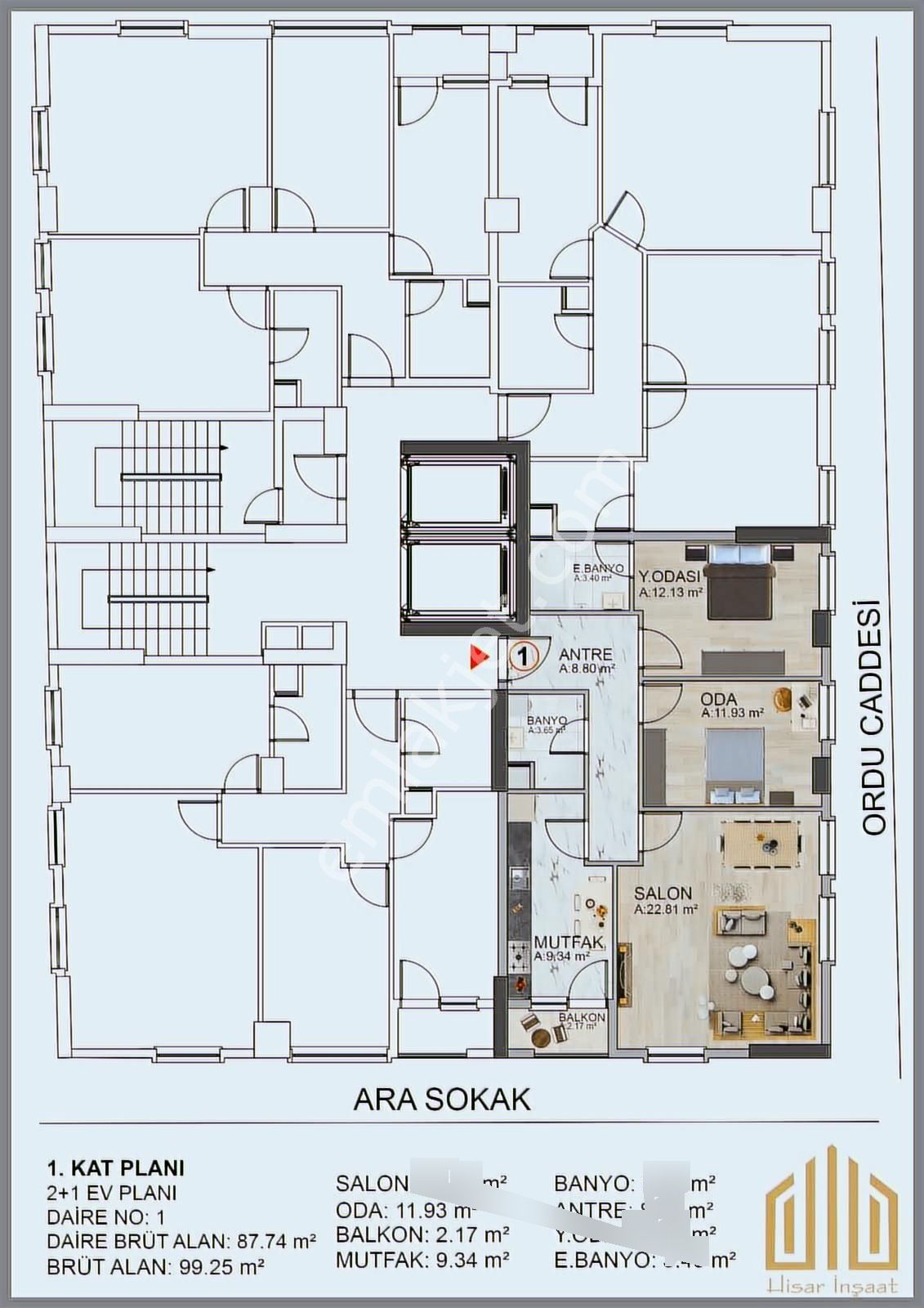Ordu Caddesin'de Site İçerisi *1 Seneye Teslim* Kaçırılmıycak !! - Görsel 14