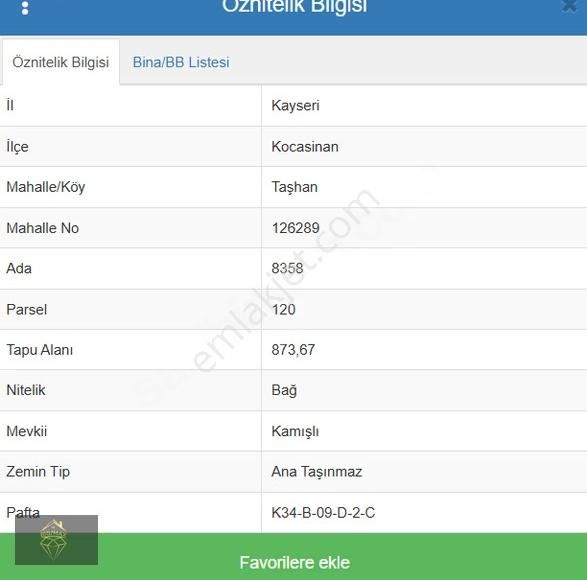 Erkilet Taşhan'da Doğa İle İç İçe 873 M² Bağ - Görsel 3