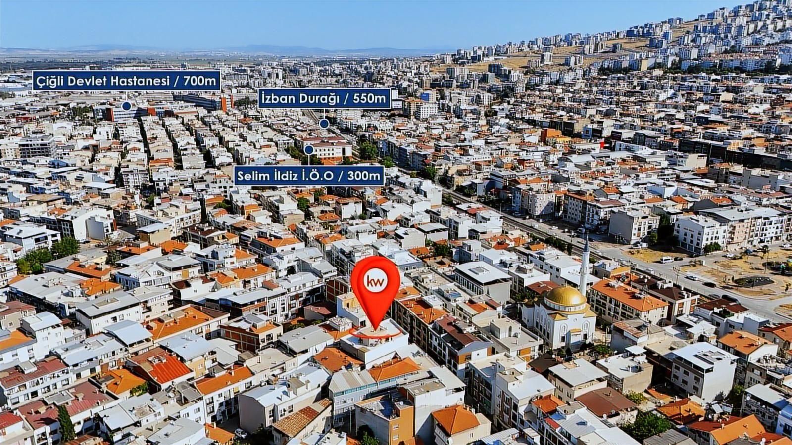 Çiğli Yenimahalle'nin En Güzel Sokağında 2+1 Köşe Daire - Görsel 28