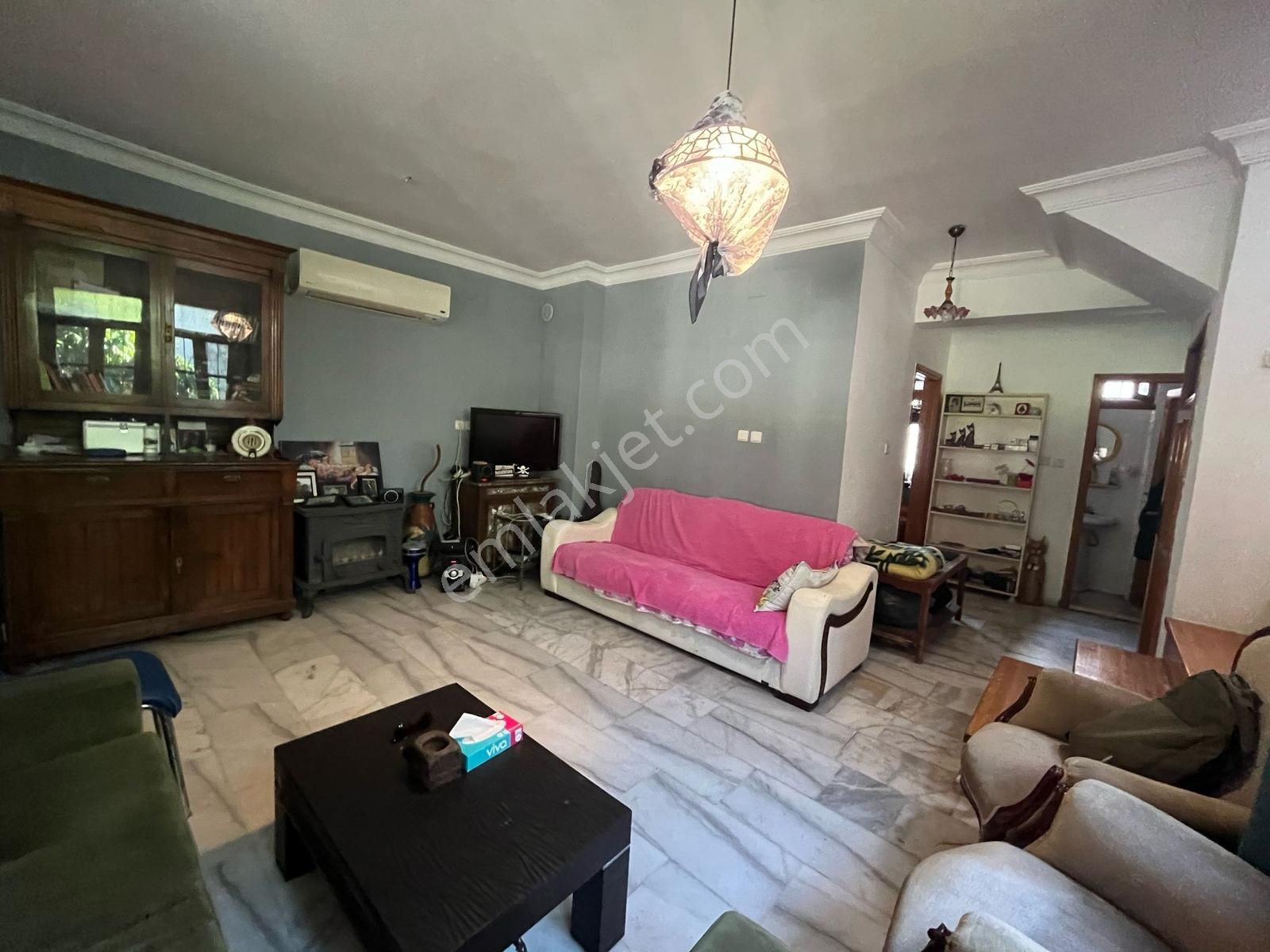 Fethiye Çalış'ta Site İçinde Satılık İkiz Villa - Görsel 18