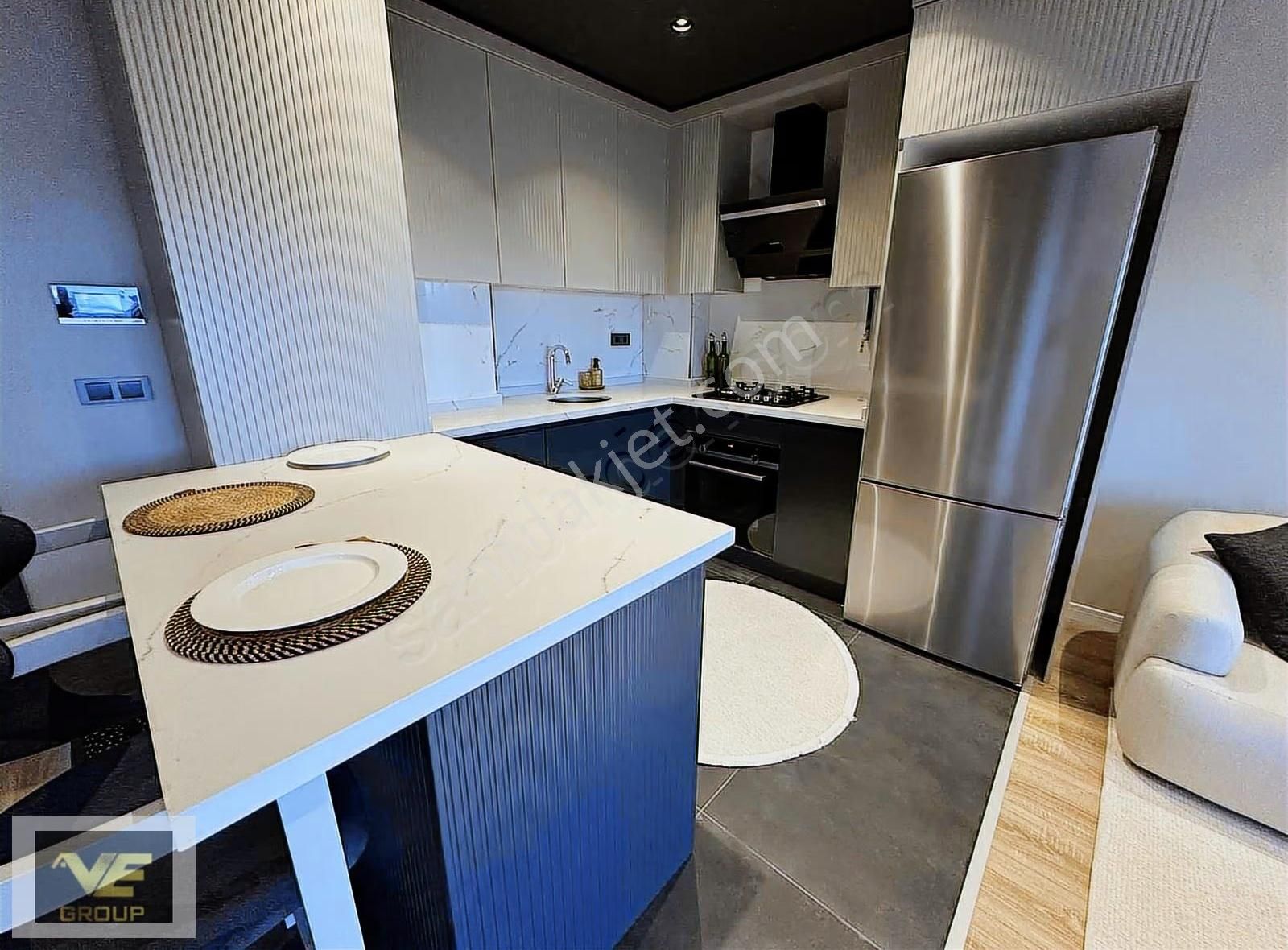 Alanlıda Lüksün Zirvesi Eşyalı Deniz Manzaralı 1+1 - Görsel 8