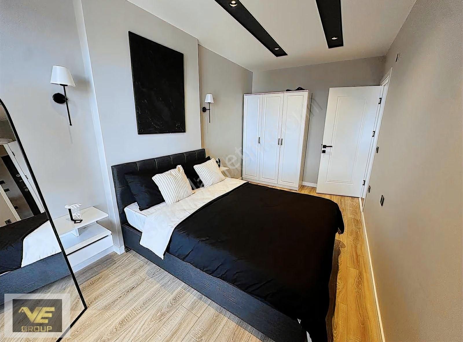 Alanlıda Lüksün Zirvesi Eşyalı Deniz Manzaralı 1+1 - Görsel 7