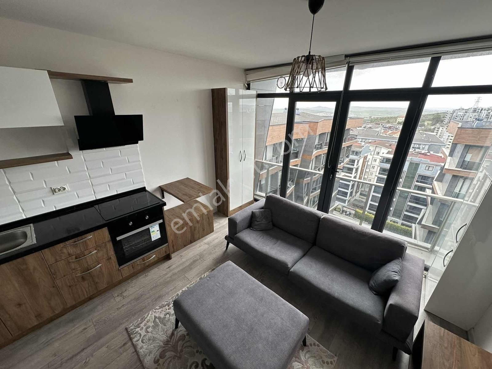 Gm Den 7/24 Güvenlik Spor Salonlu 1+1 Loft Eşyalı Kiralık Daire - Görsel 20