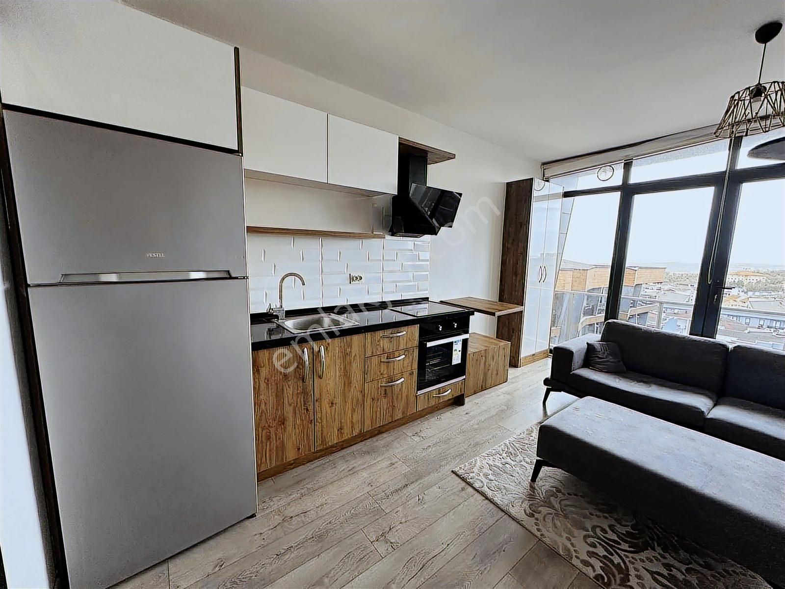 Gm Den 7/24 Güvenlik Spor Salonlu 1+1 Loft Eşyalı Kiralık Daire - Görsel 21